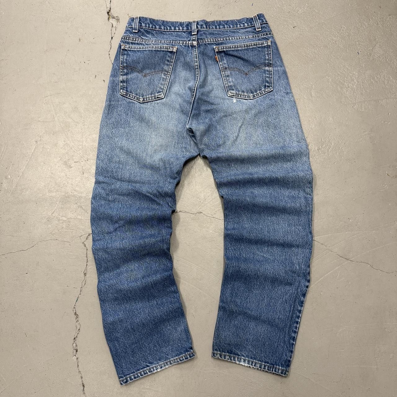 Levi's Vintage Levi’s 575 Orange Tab Jeans 90s Jeans 34 x 30 Size US 34 / EU 50 - 4 Thumbnail