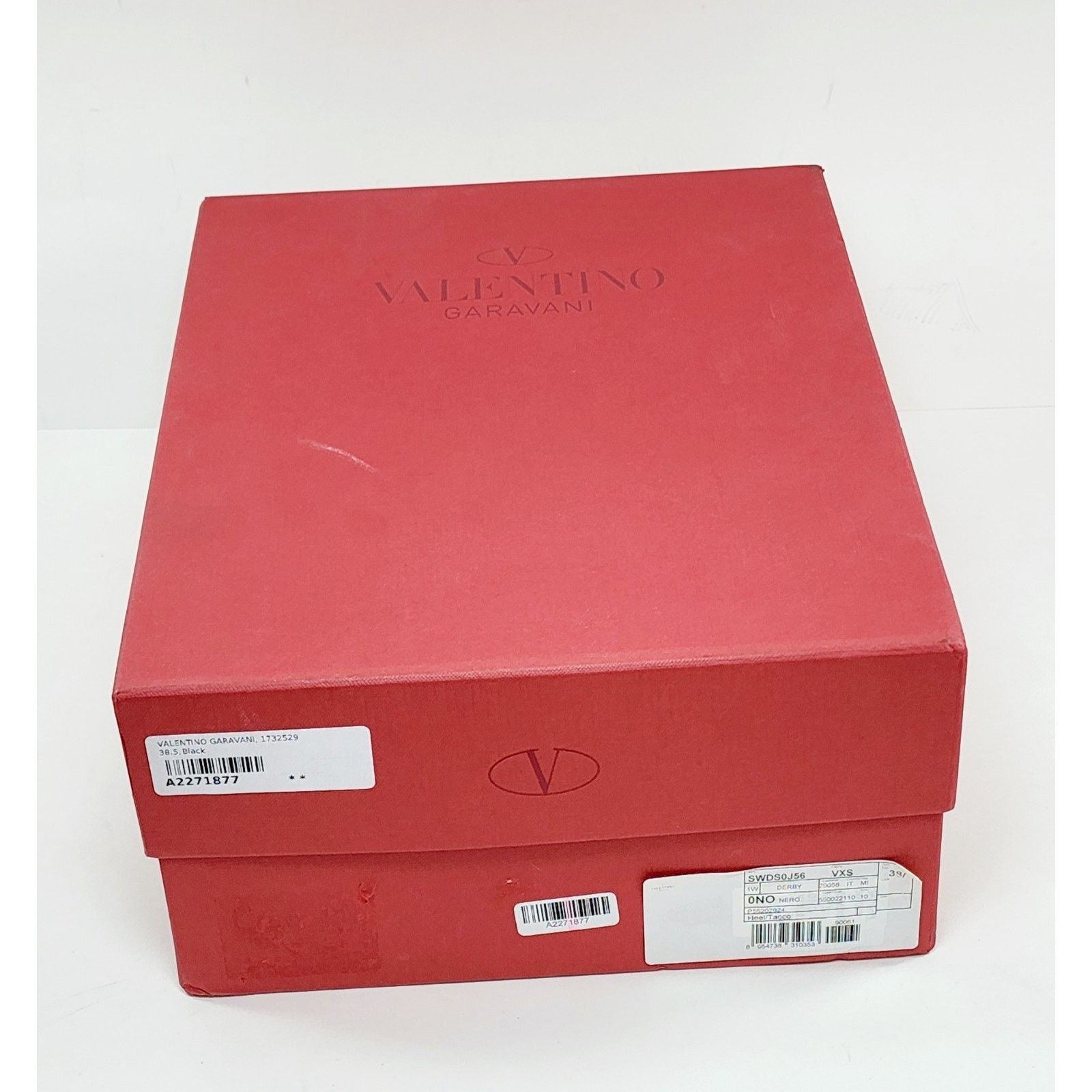 Valentino $825 VALENTINO GARAVANI Leather Derby US8.5 EU38.5 Rockstud. Size US 8.5 / IT 38.5 - 21 Thumbnail