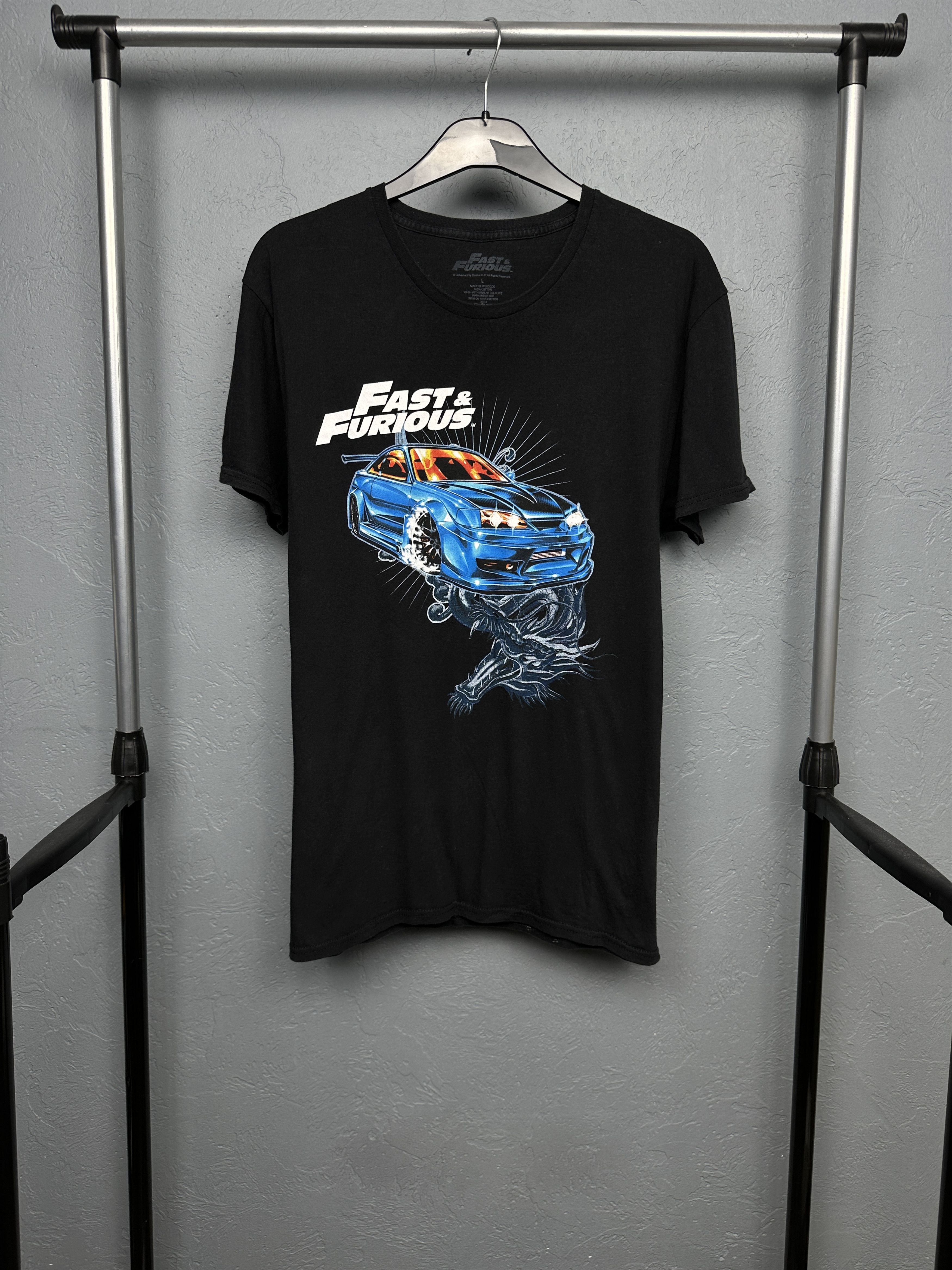 Vintage Fast And Furious Movie Vintage Mens T-Shirt Size US L / EU 52-54 / 3 - 1 Thumbnail