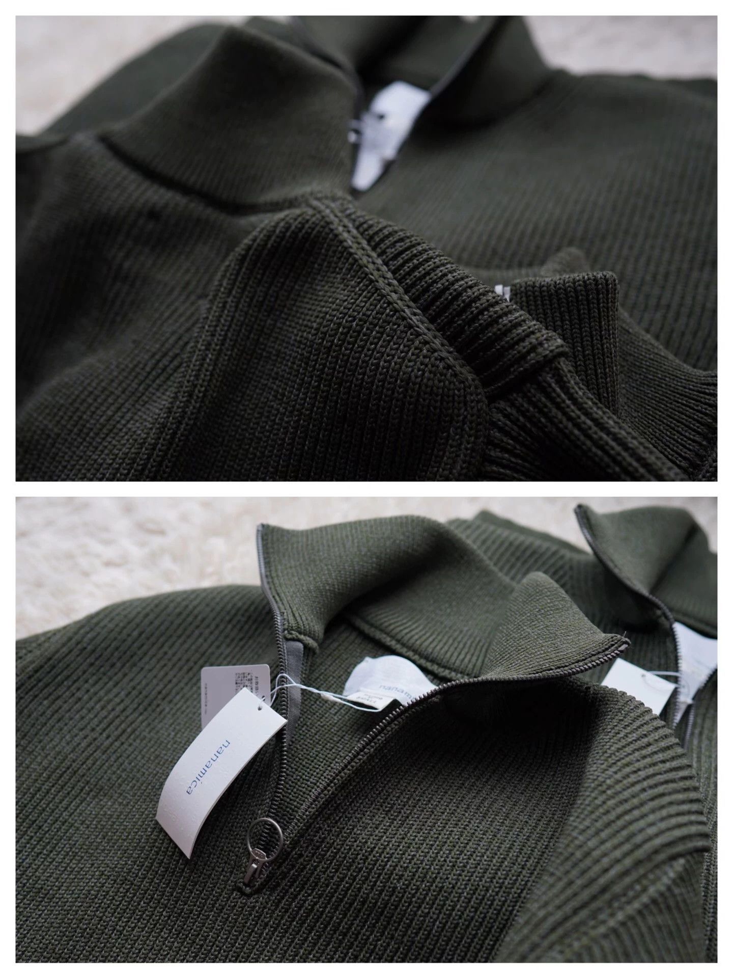 Nanamica nanamica sujf040 half-zip knit sweater XS/S heavyweight Size US XS / EU 42 / 0 - 3 Thumbnail