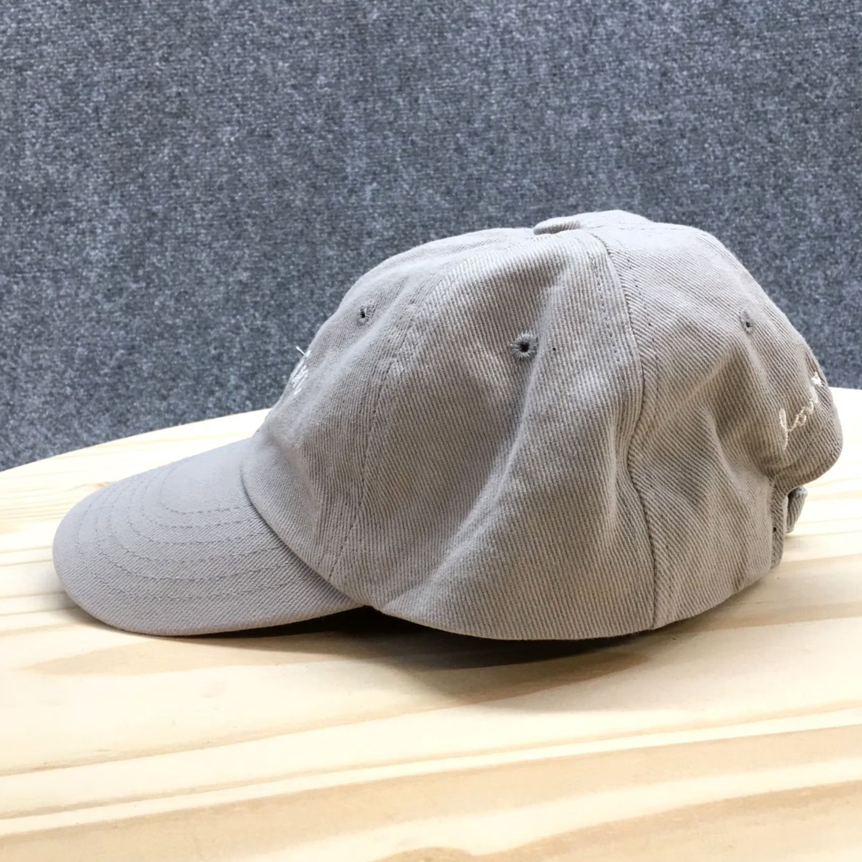 Vintage Love Your Melon Baseball Cap Gray One Size Adjustable Embroidered USA Logo Cap Size ONE SIZE - 4 Thumbnail
