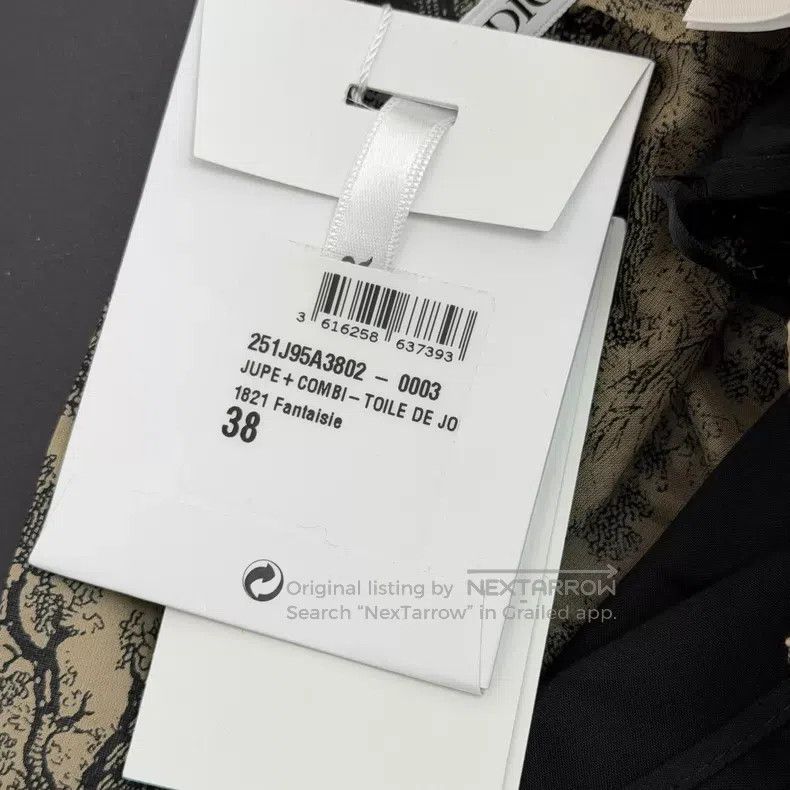 Dior Dior Brown jungle animal skirt Size 25" / US 0 / IT 36 - 6 Thumbnail