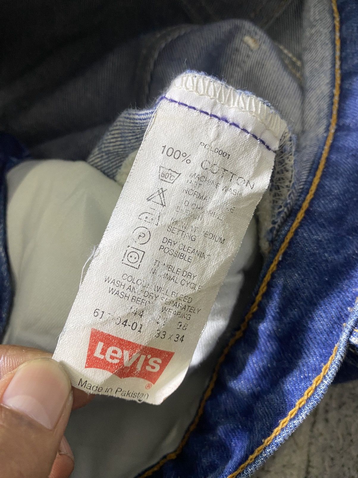 Levi's Vintage Clothing Levi's 1990's 617 Orange Tab Small E Size US 32 / EU 48 - 6 Thumbnail