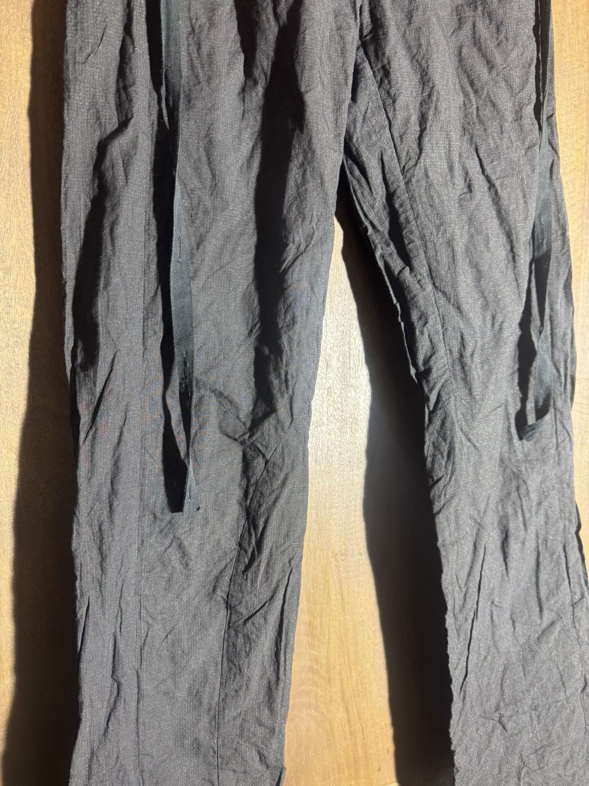 Ann Demeulemeester ann demeulemeester vintage cotton metal pants 38 Size 27" / US 4 / IT 40 - 7 Thumbnail