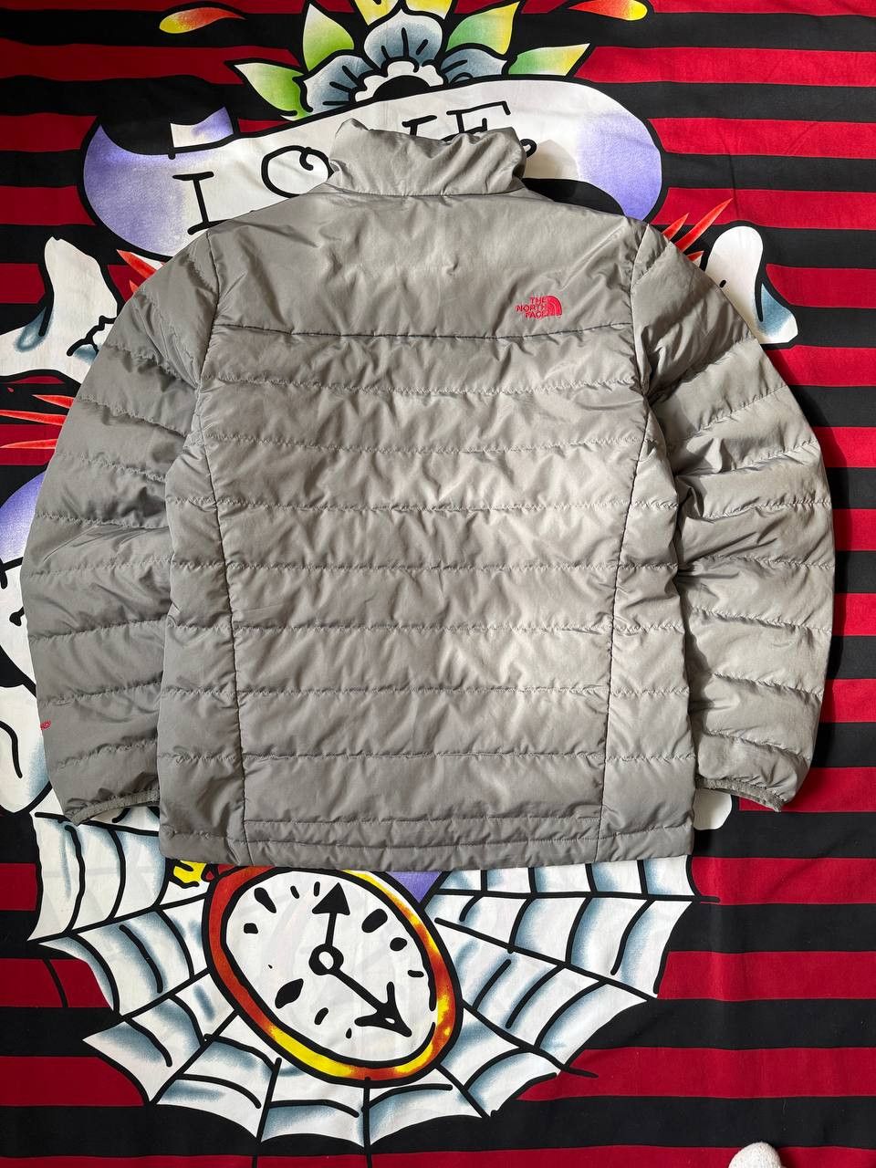 The North Face The North Face 550 light puffer jacket in grey Size US S / EU 44-46 / 1 - 6 Thumbnail