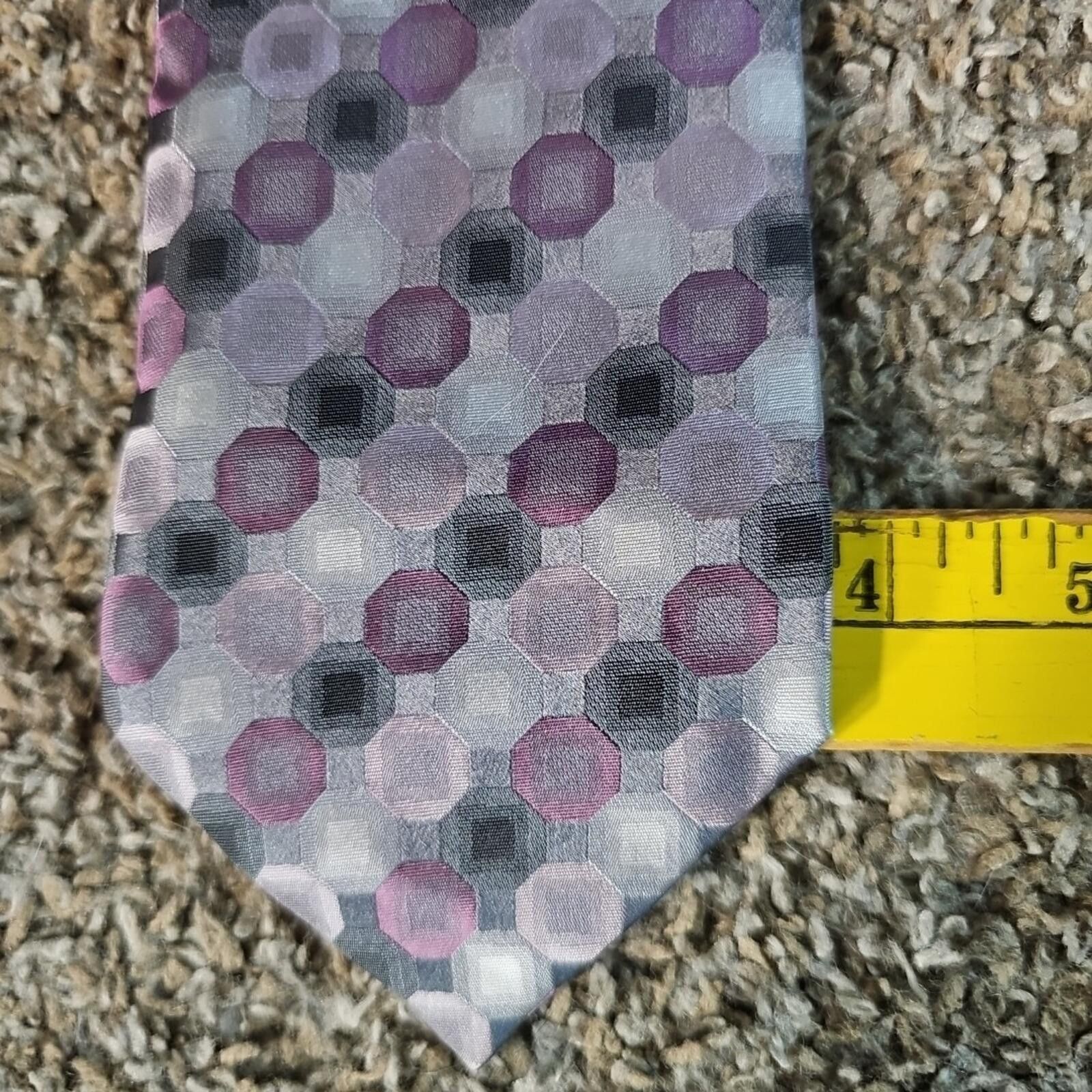 John Ashford John Ashford 100% Silk Handmade Necktie Size ONE SIZE - 4 Thumbnail