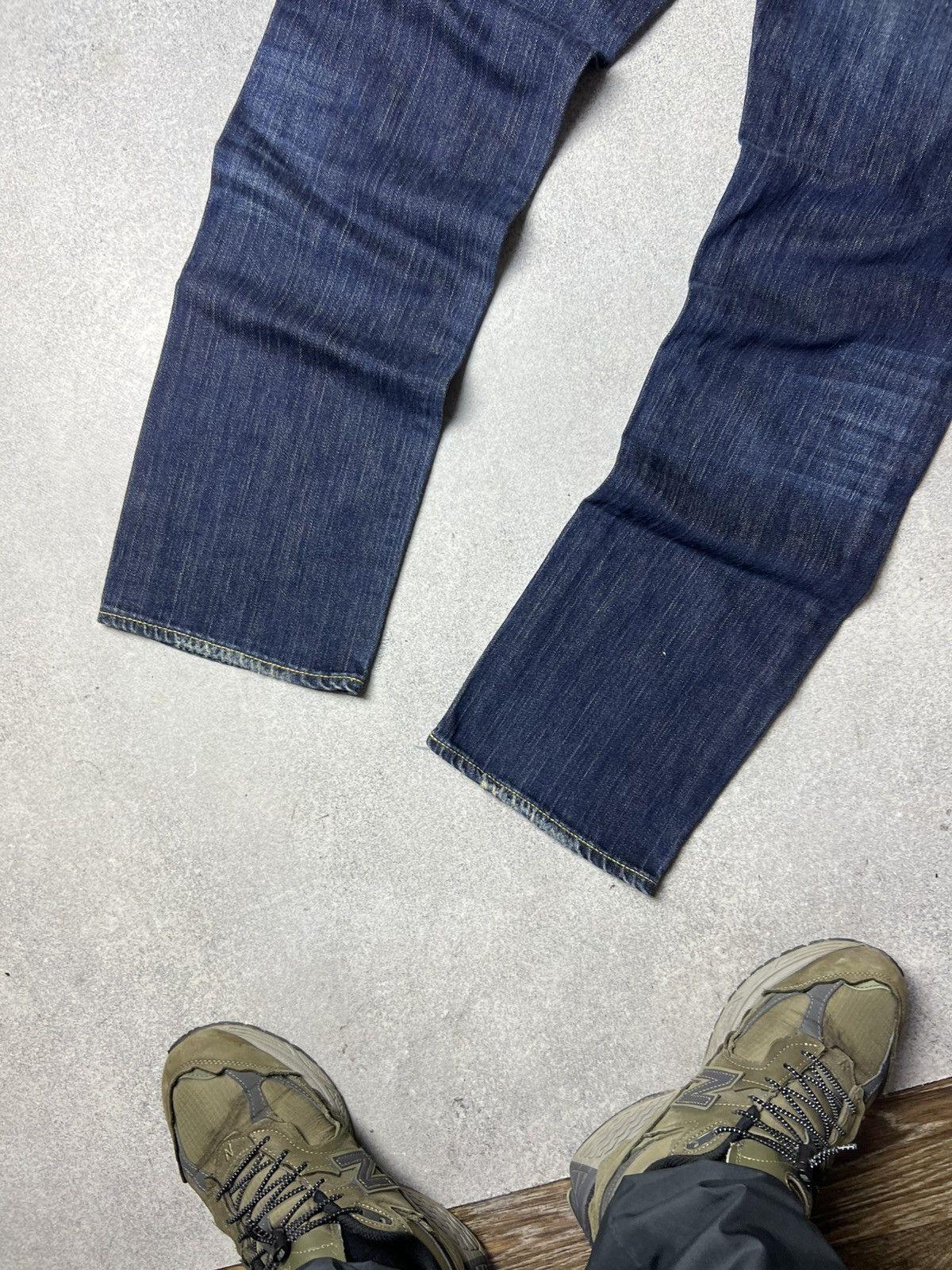 Ed Hardy Ed Hardy Vintage Baggy Denim Jeans size 34 Blue Size US 34 / EU 50 - 3 Thumbnail