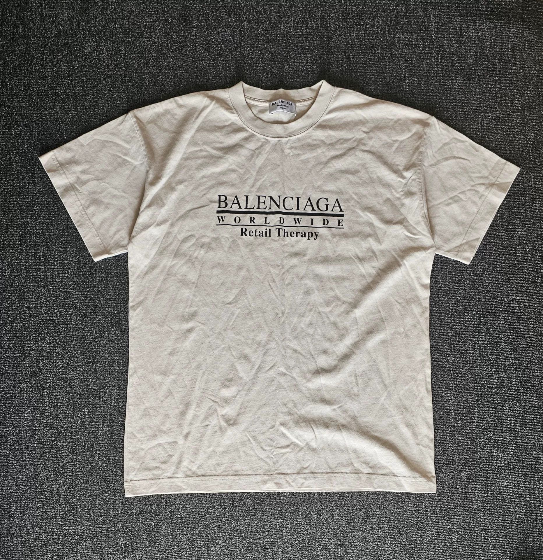 Balenciaga balenciaga oversized short sleeve t-shirt Size US S / EU 44-46 / 1 - 1 Thumbnail