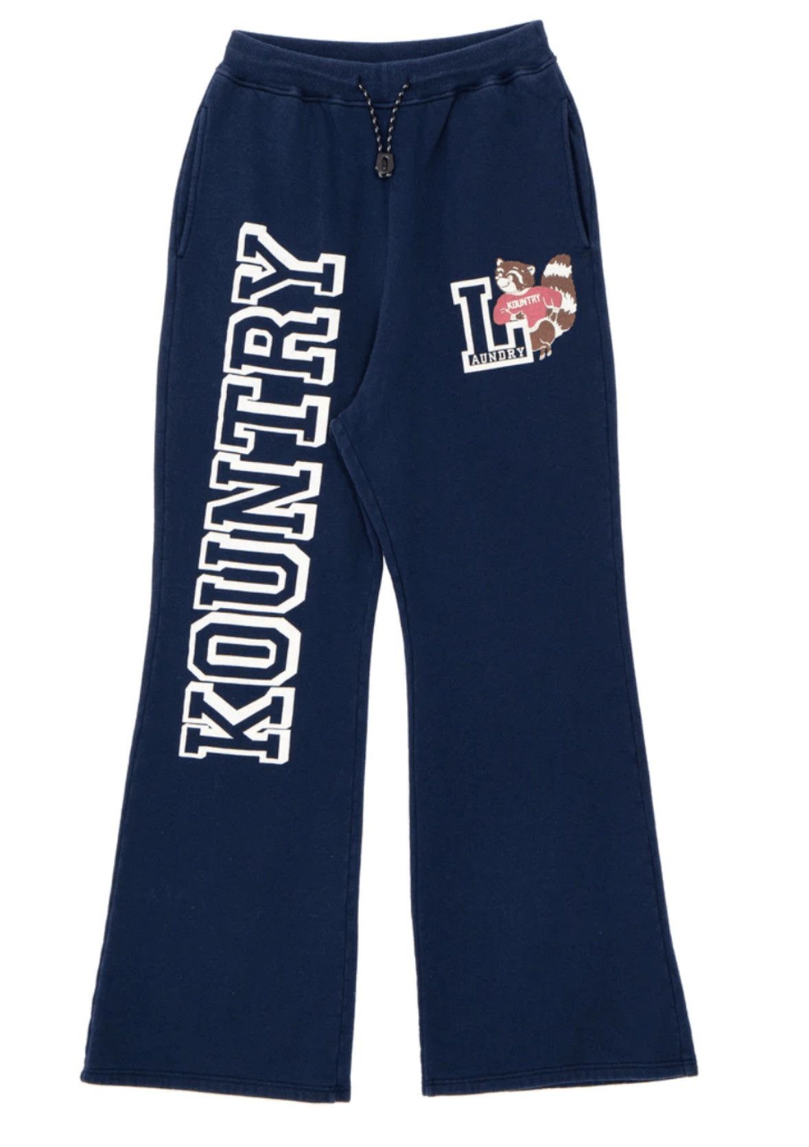 Kapital Kapital kesa flare sweatpants navy Size US 32 / EU 48 - 1 Thumbnail