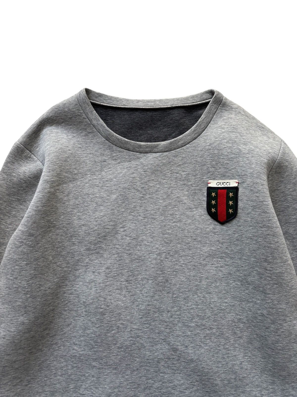 Gucci Gucci Neoprene Shield Sweatshirt Size US L / EU 52-54 / 3 - 2 Thumbnail