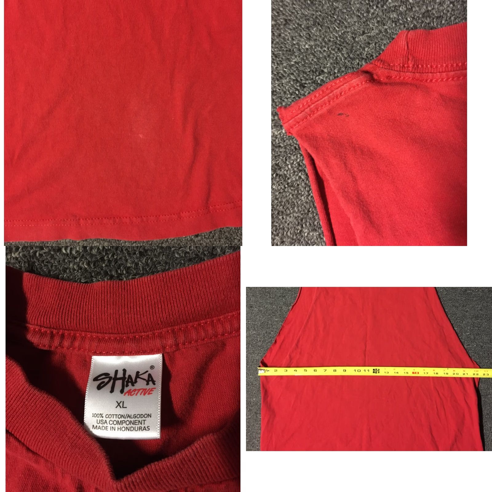 Vintage VINTAGE 90s Broke Dikk Fight Club Tap U Out Tank Top XL Hawaii Red T-Shirt Men Sleeveless Grunge Humor Funny Rock Punk Size US XL / EU 56 / 4 - 8 Thumbnail