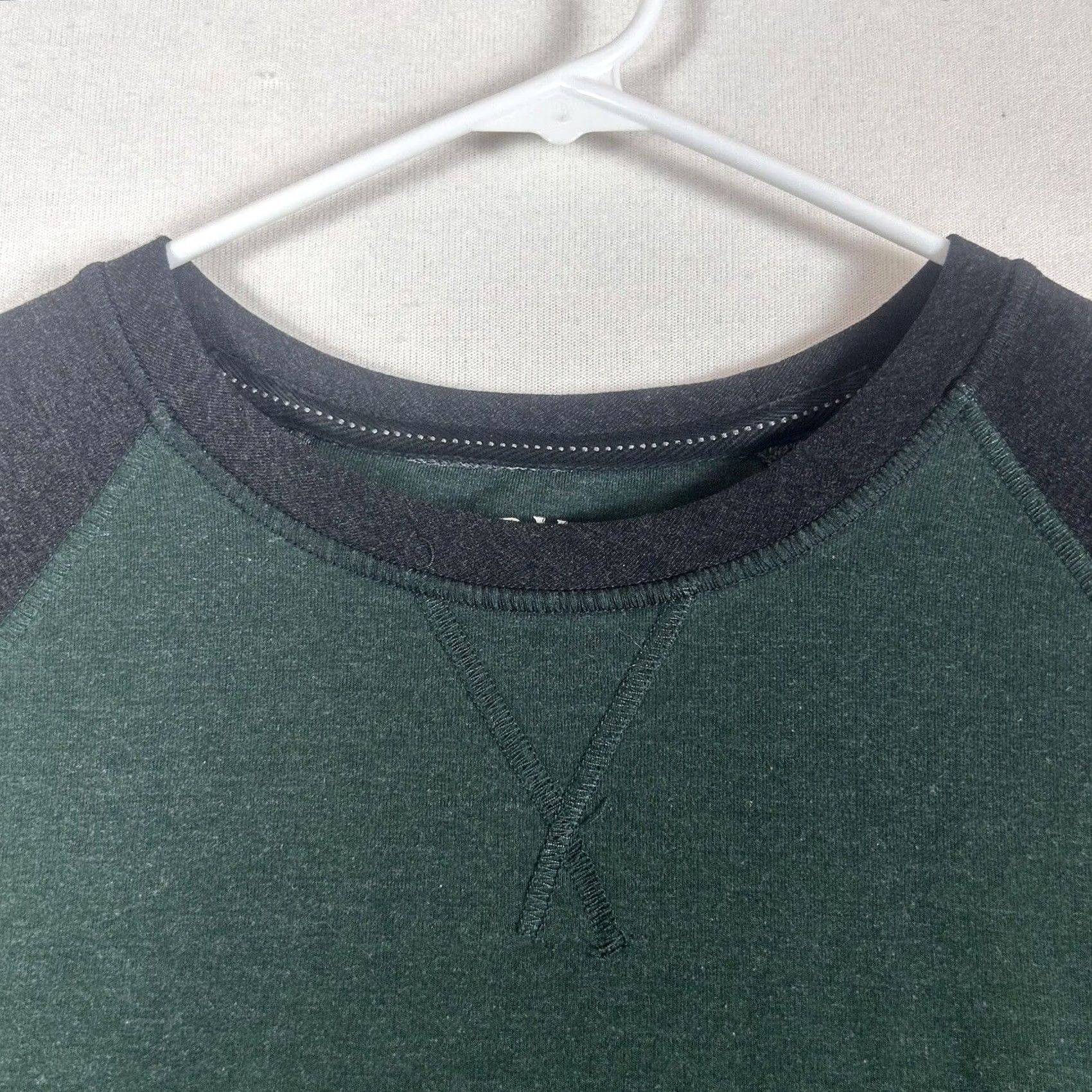 Orvis Orvis Men’s Long Sleeve Crew Neck T-Shirt Two Tone Green Gray Size Medium Size US M / EU 48-50 / 2 - 2 Thumbnail