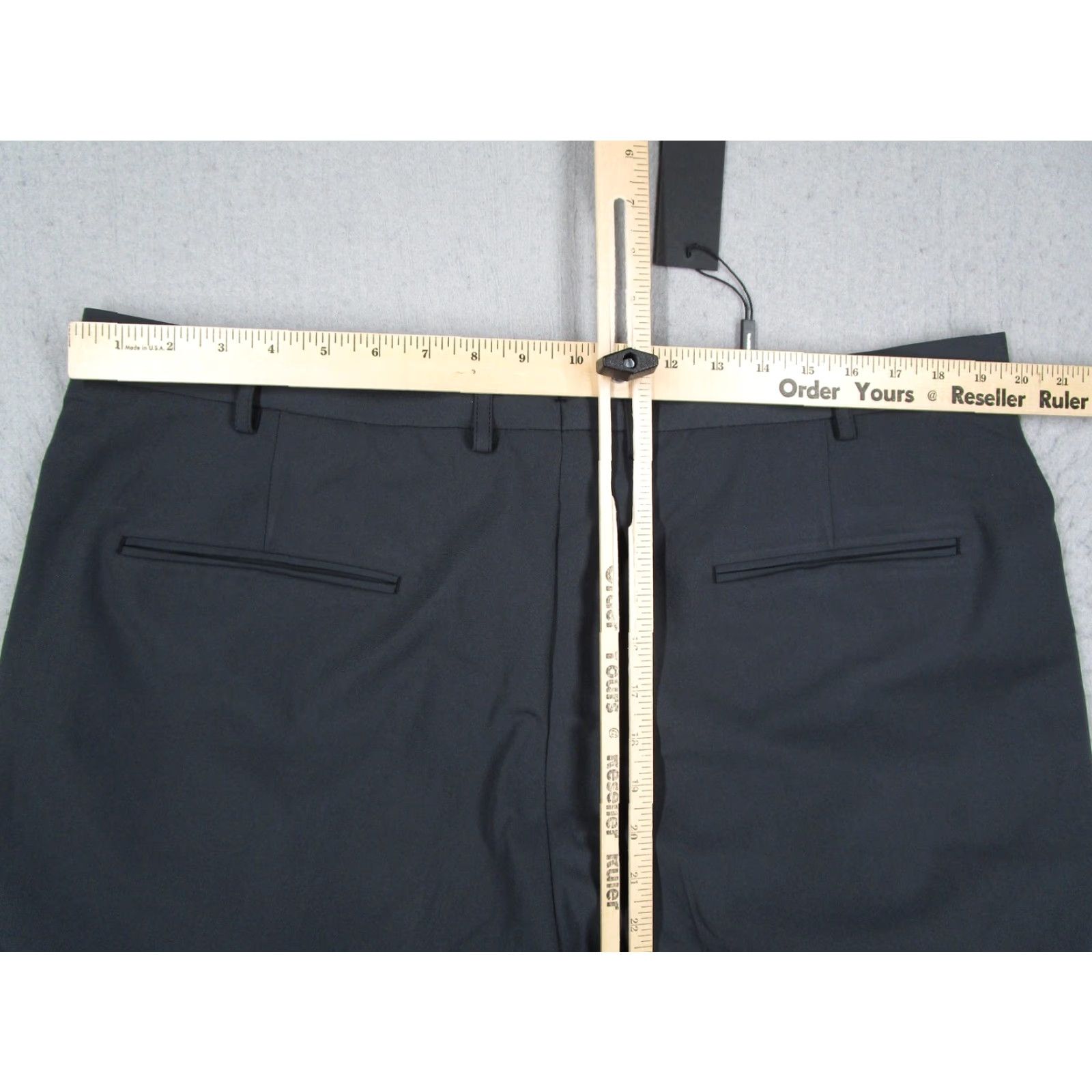 Vintage Sene Dress Pants Mens 40 Gray Pleated Front Office 40x33 Regular Straight 5-Pocket Dry Clean Only Brand: Sene Mens Dress Pants Gray Solid Size US 40 / EU 56 - 5 Thumbnail