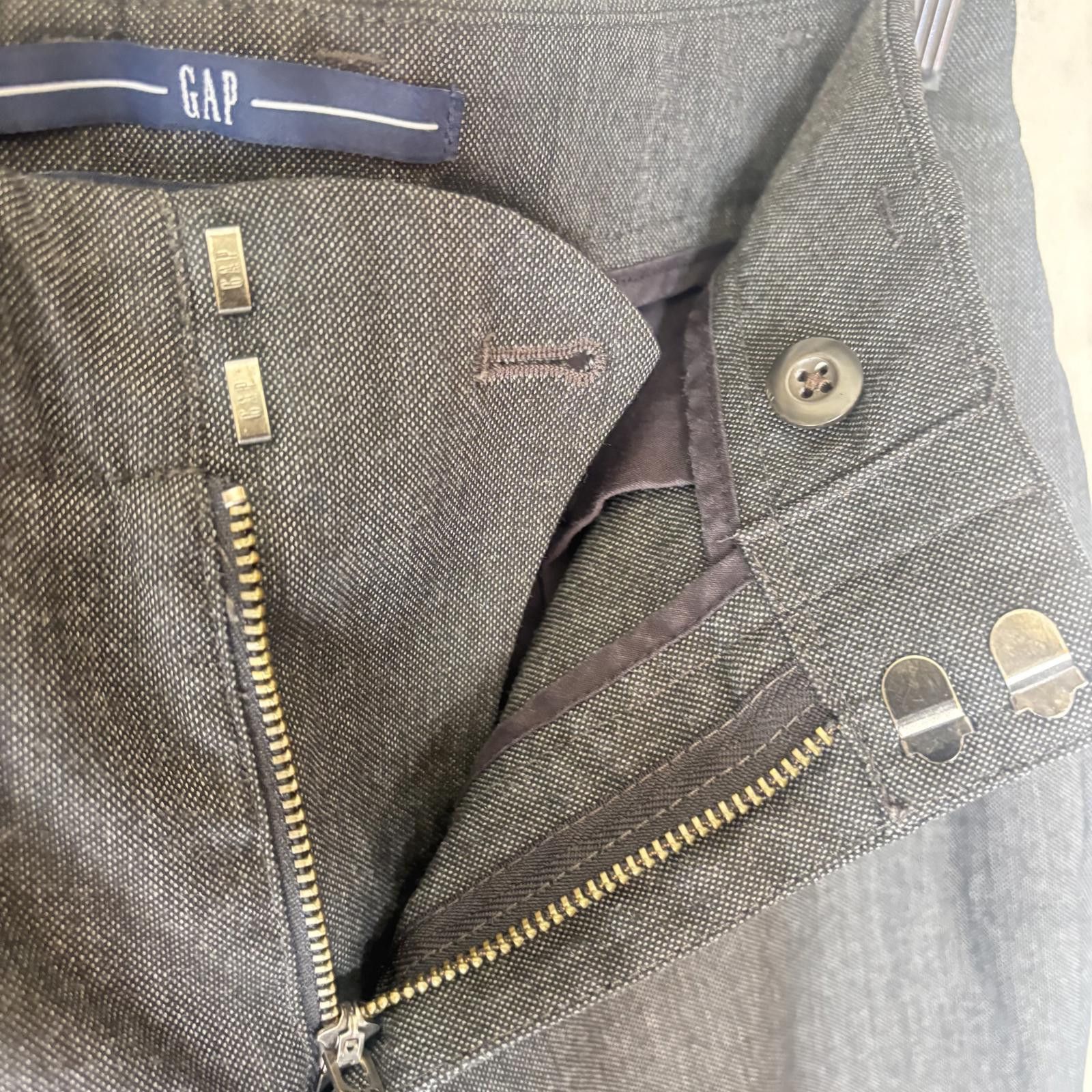 Gap Gap Straight Black Women's Pants Size 26" / US 2 / IT 38 - 5 Thumbnail