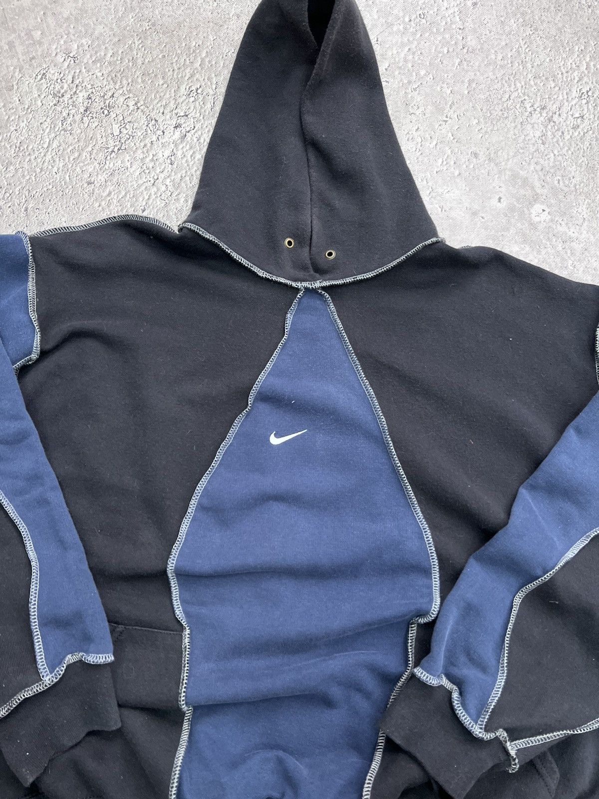 Nike NIKE REWORKED SWOOSH HOODIE DECONSTRUCTED NOCTA STYLE Size US L / EU 52-54 / 3 - 8 Thumbnail