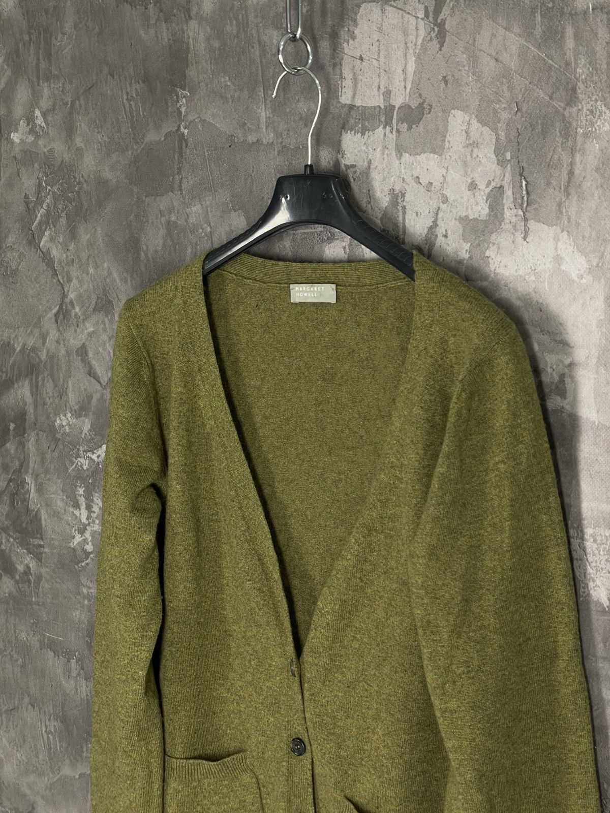 Margaret Howell × Vintage VINTAGE MARGARET HOWELL DESIGNER BUTTON SWEATER Size L / US 10 / IT 46 - 7 Thumbnail