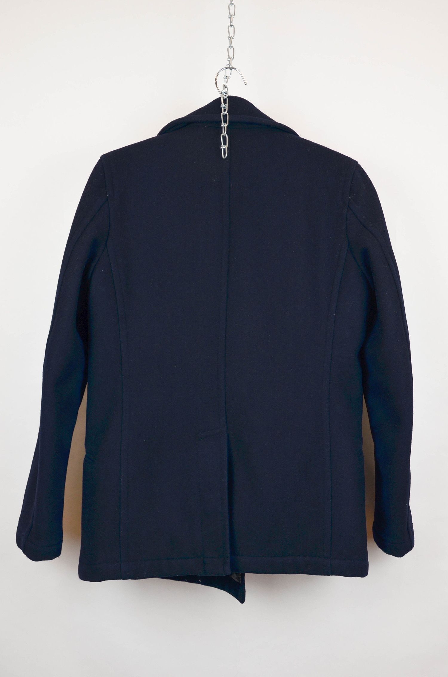 Jil Sander × Uniqlo +J UNIQLO x JIL SANDER Navy Double Breasted Coat - M Size M / US 6-8 / IT 42-44 - 2 Thumbnail