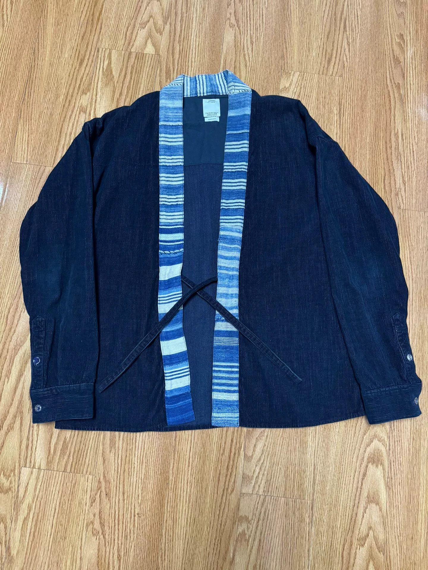 Visvim visvim lhamo corduroy shirt with stripes Size US L / EU 52-54 / 3 - 1 Thumbnail