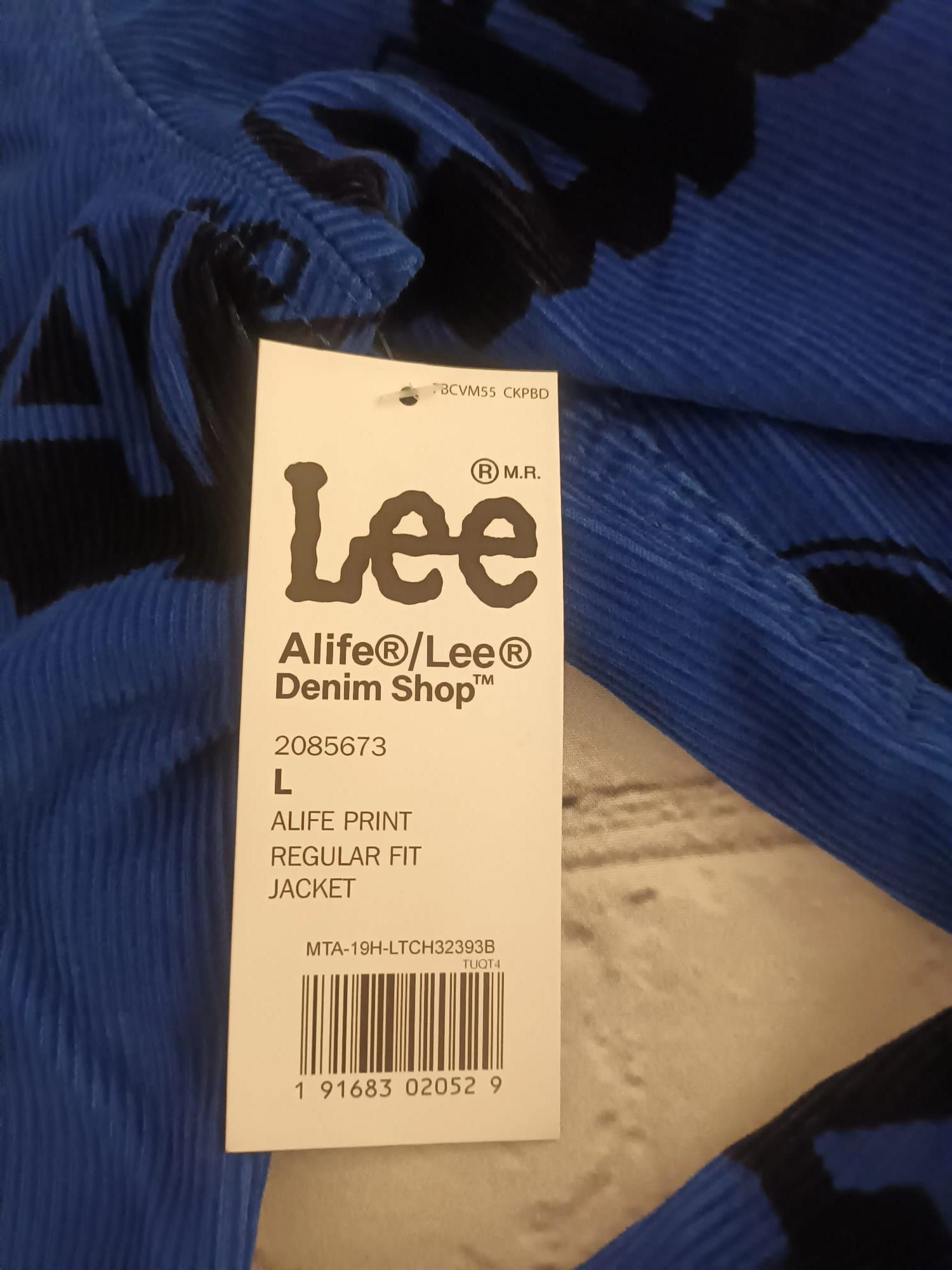 Alife × Lee ALIFE x LEE Blue Corduroy Trousers/Jacket Size US L / EU 52-54 / 3 - 5 Thumbnail