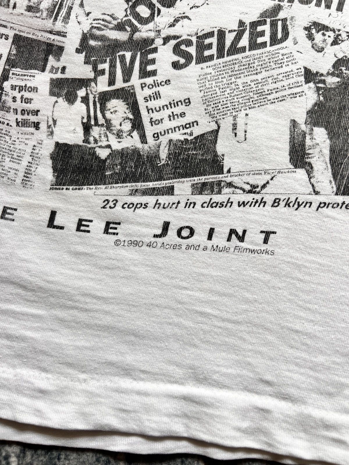 Hanes Vtg 90s Spike Lee Jungle Fever Movie Tshirt Size US M / EU 48-50 / 2 - 9 Thumbnail