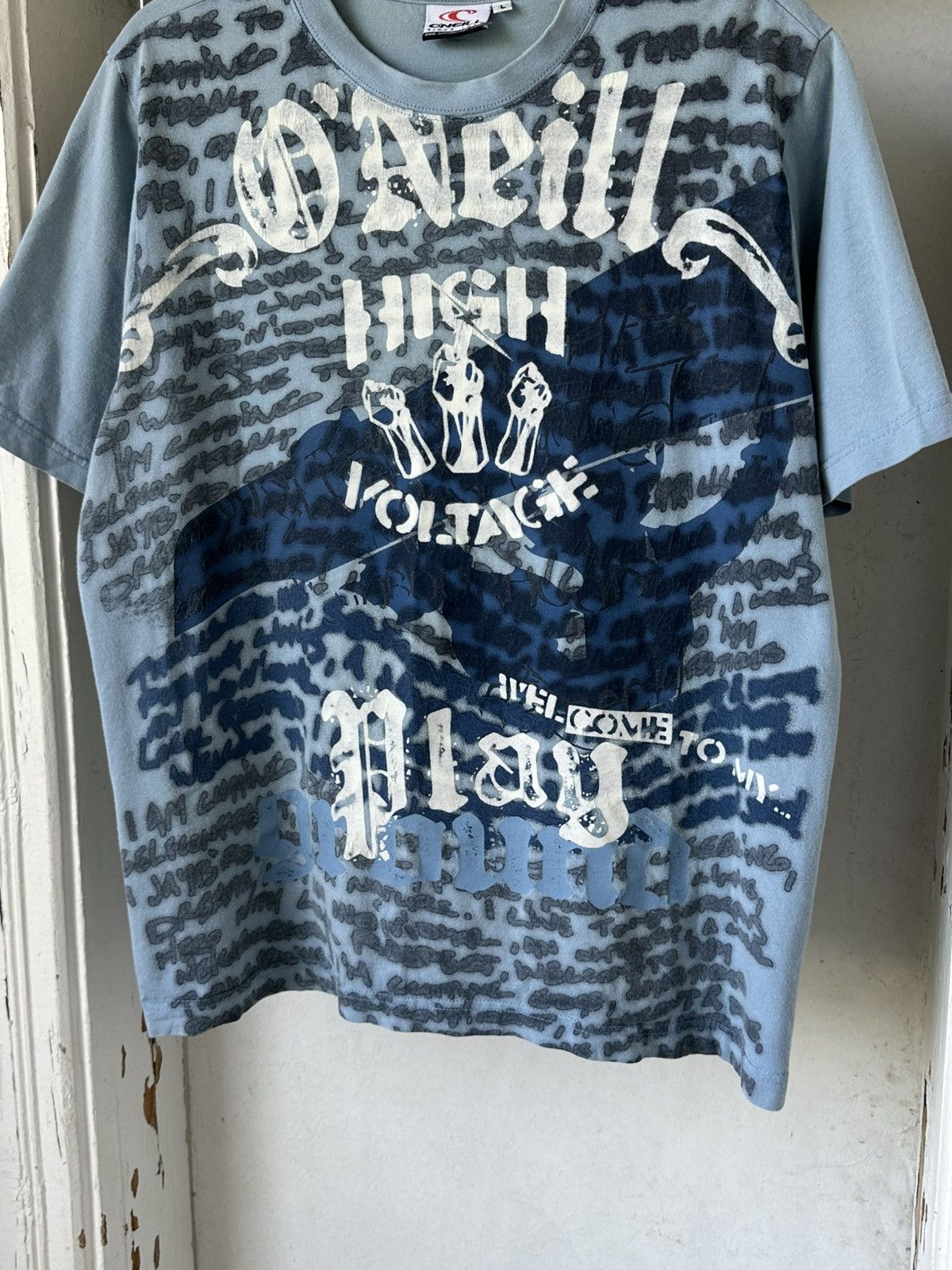 O'Neill Vintage O’Neill Printed T-shirt Size US L / EU 52-54 / 3 - 3 Thumbnail