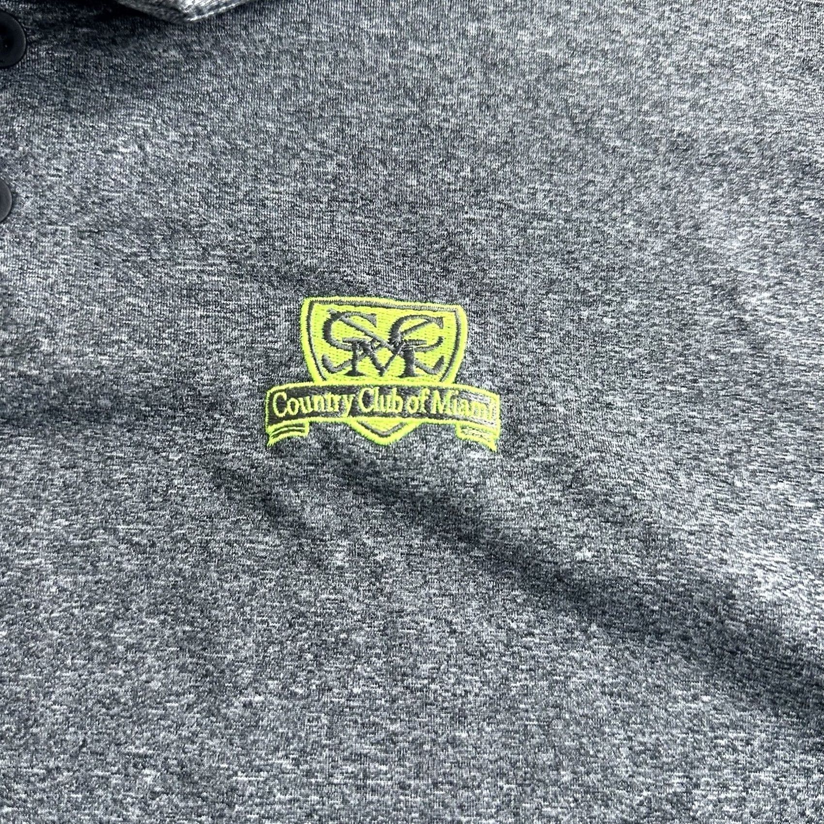 Nike Nike Shirt Mens L Gray Golf Tour Performance Polo Country Club Miami Size US L / EU 52-54 / 3 - 4 Thumbnail