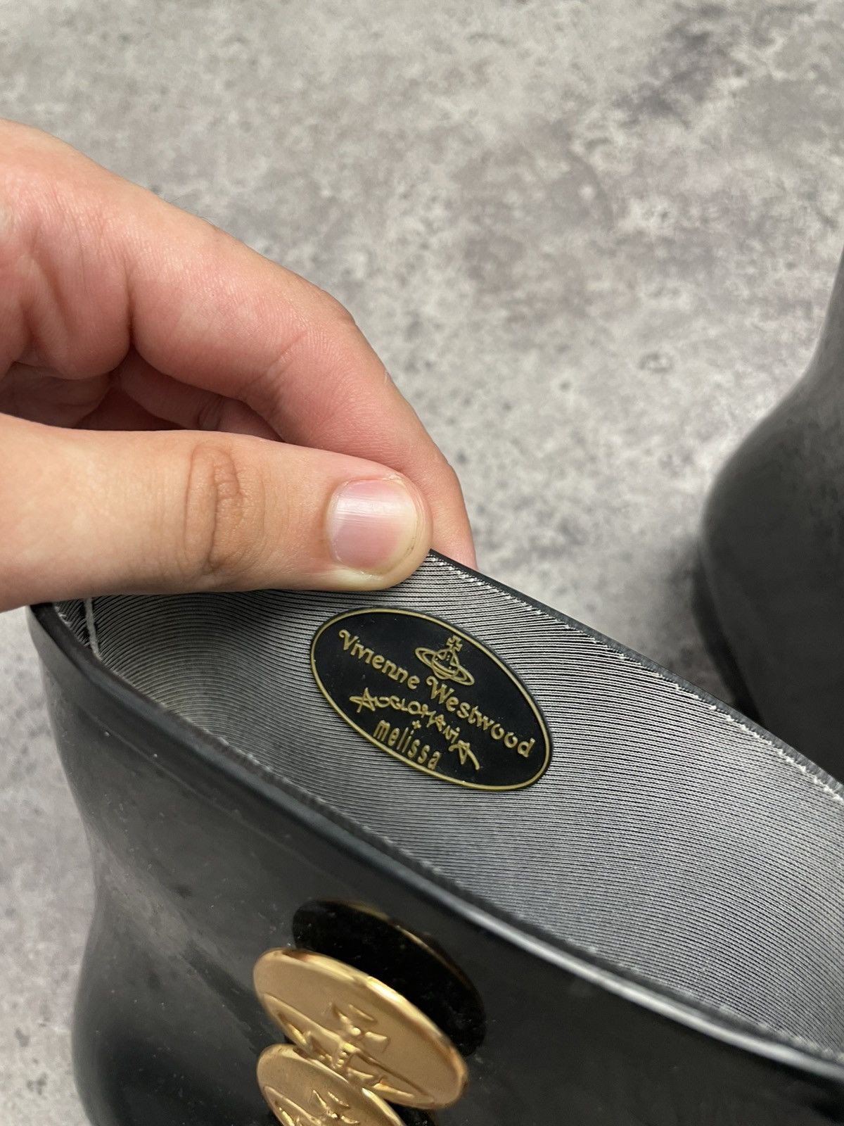 Melissa × Vivienne Westwood Vivienne Westwood Melissa Rubber Boots Size US 7 / IT 37 - 5 Thumbnail