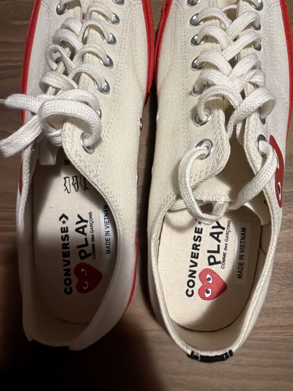Comme des Garcons PLAY × Converse CDG x Converse Size US 12 / EU 45 - 7 Thumbnail