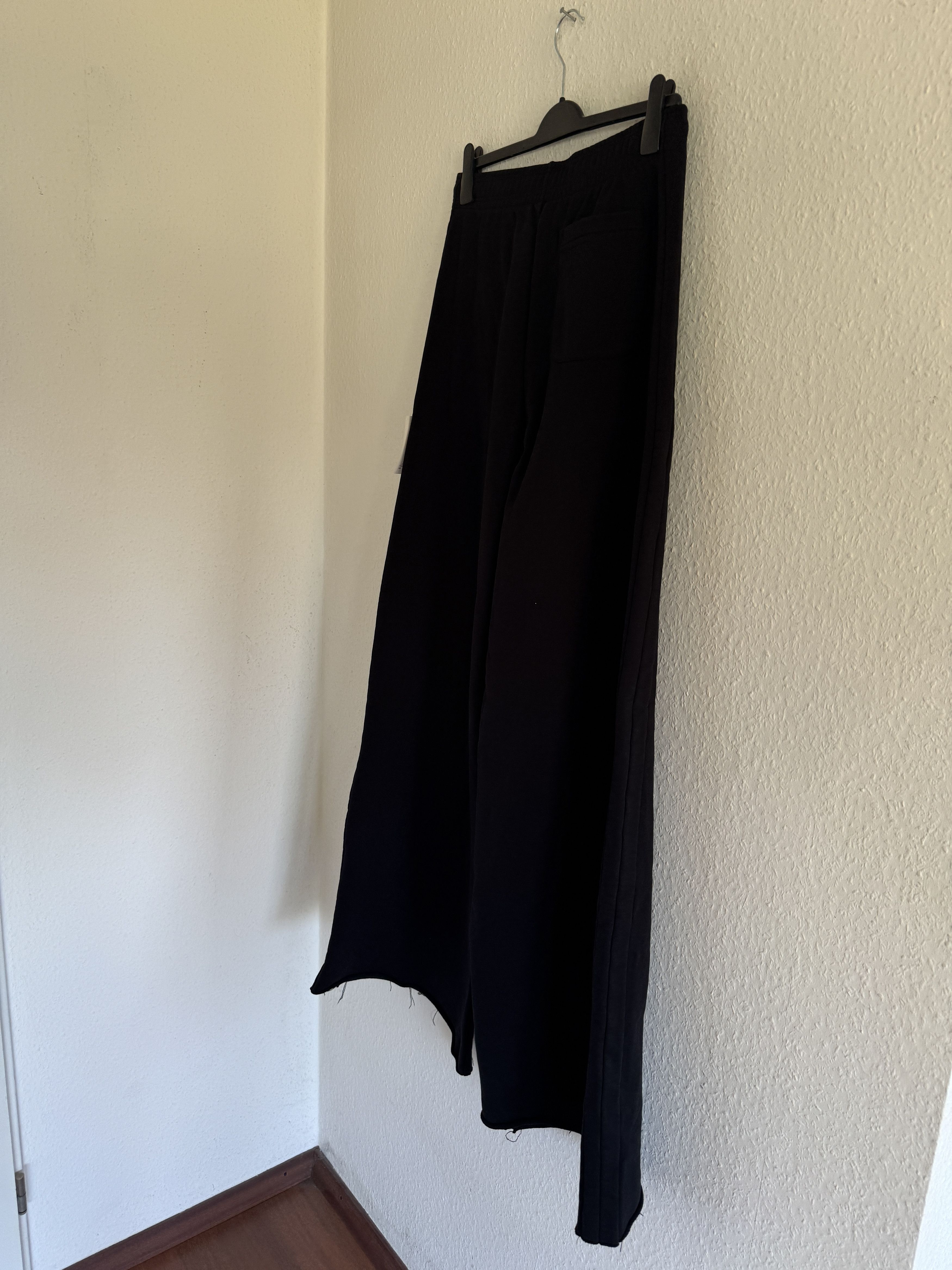 Vetements Wide Leg Panelled Cotton Blend Jersey Sweatpants Size US 30 / EU 46 - 14 Thumbnail