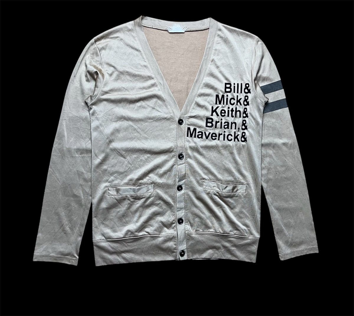 The Rolling Stones Vintage the rolling stone cardigan for men Size US M / EU 48-50 / 2 - 1 Thumbnail