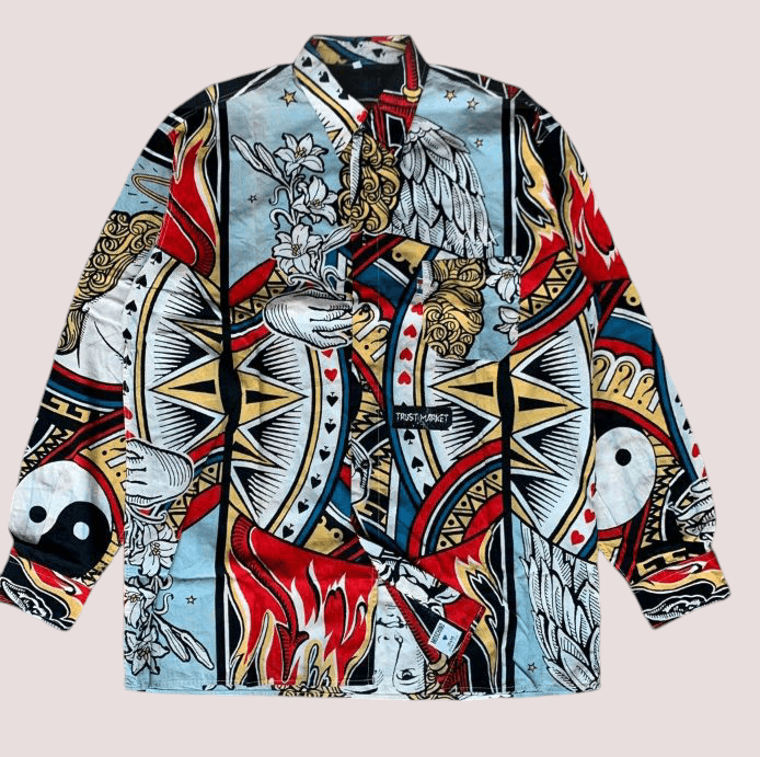 Moschino × Vintage Moschino baroque allover print Size US XL / EU 56 / 4 - 2 Thumbnail