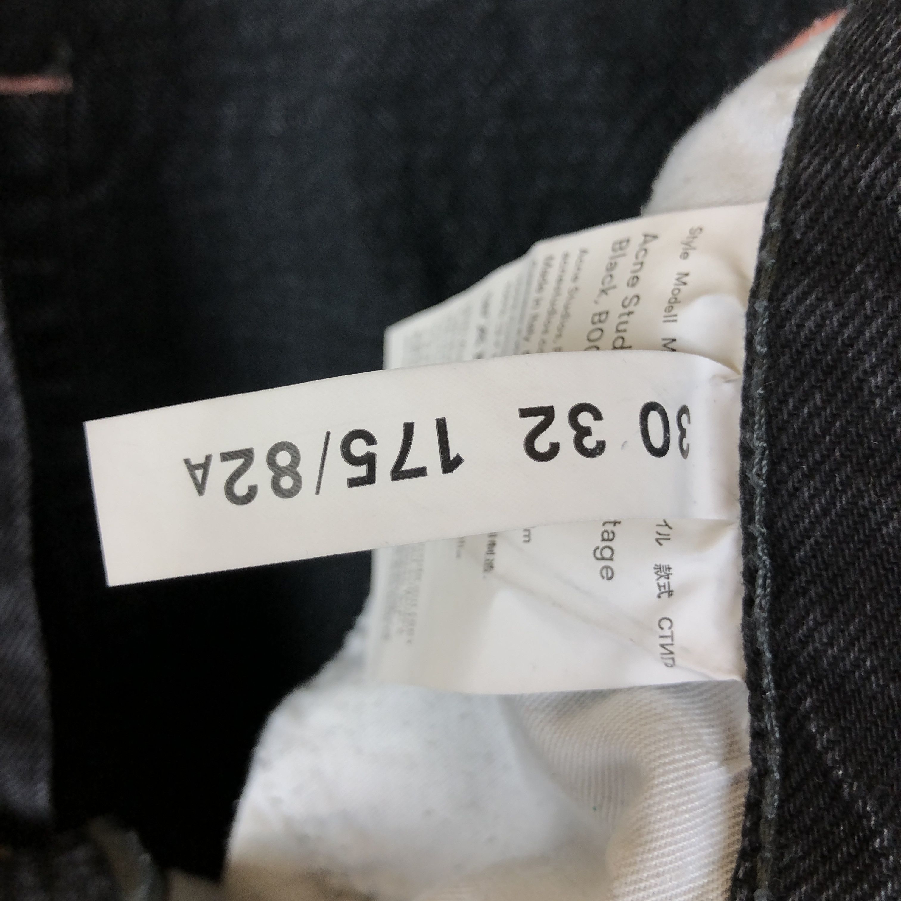 Acne Studios Acne Studios 1996 Vintage Black Jeans Size US 30 / EU 46 - 8 Thumbnail