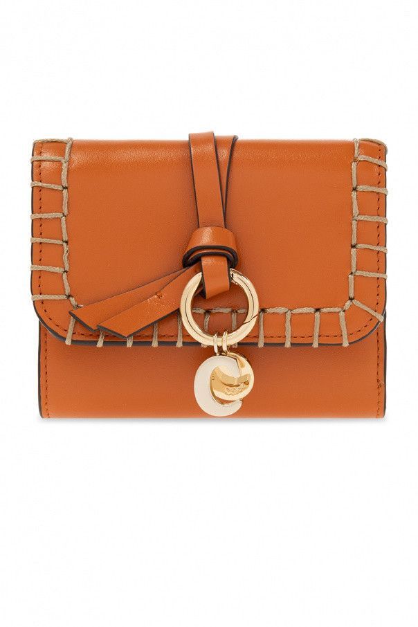 Chloe o1loc1c1024 Size: OS / Alphabet Small Trifold in Orange Size ONE SIZE - 1 Thumbnail
