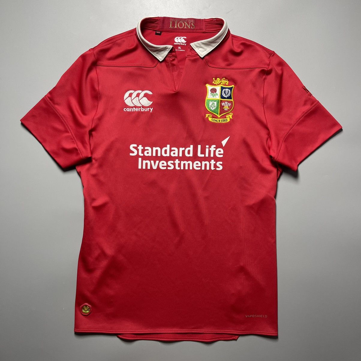 Canterbury of New Zealand BRITISH AND IRISH LIONS CANTERBURY 2017 RUGBY SHIRT JERSEY Size US XL / EU 56 / 4 - 2 Thumbnail