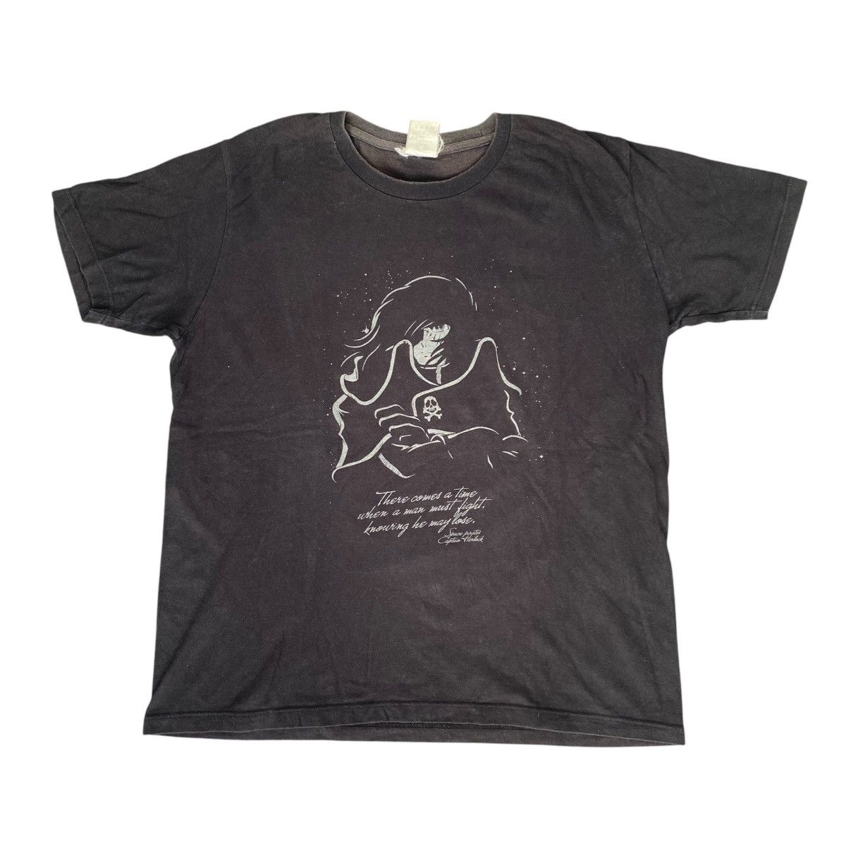 Anime × Cartoon Network × Vintage Vintage y2k Captain Herlock Space Pirates Anime Cospa Tee Size US L / EU 52-54 / 3 - 1 Thumbnail