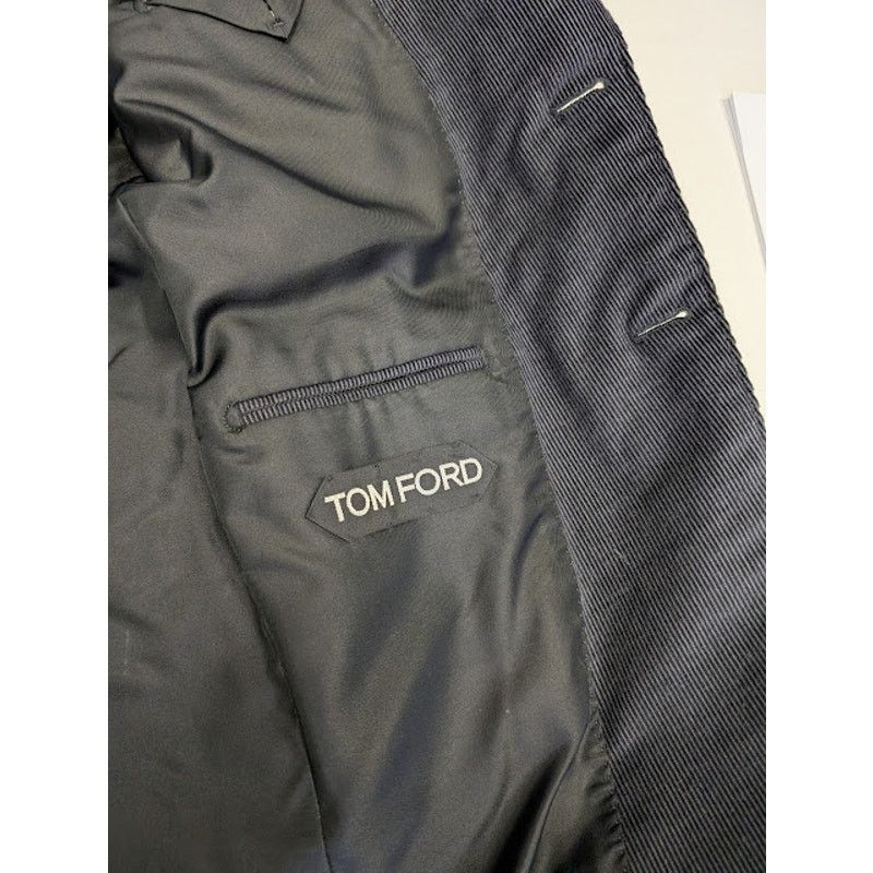 Tom Ford o1rshd1 Atticus Giacca Blazer Jacket Suit in Black Size US S / EU 44-46 / 1 - 15 Thumbnail