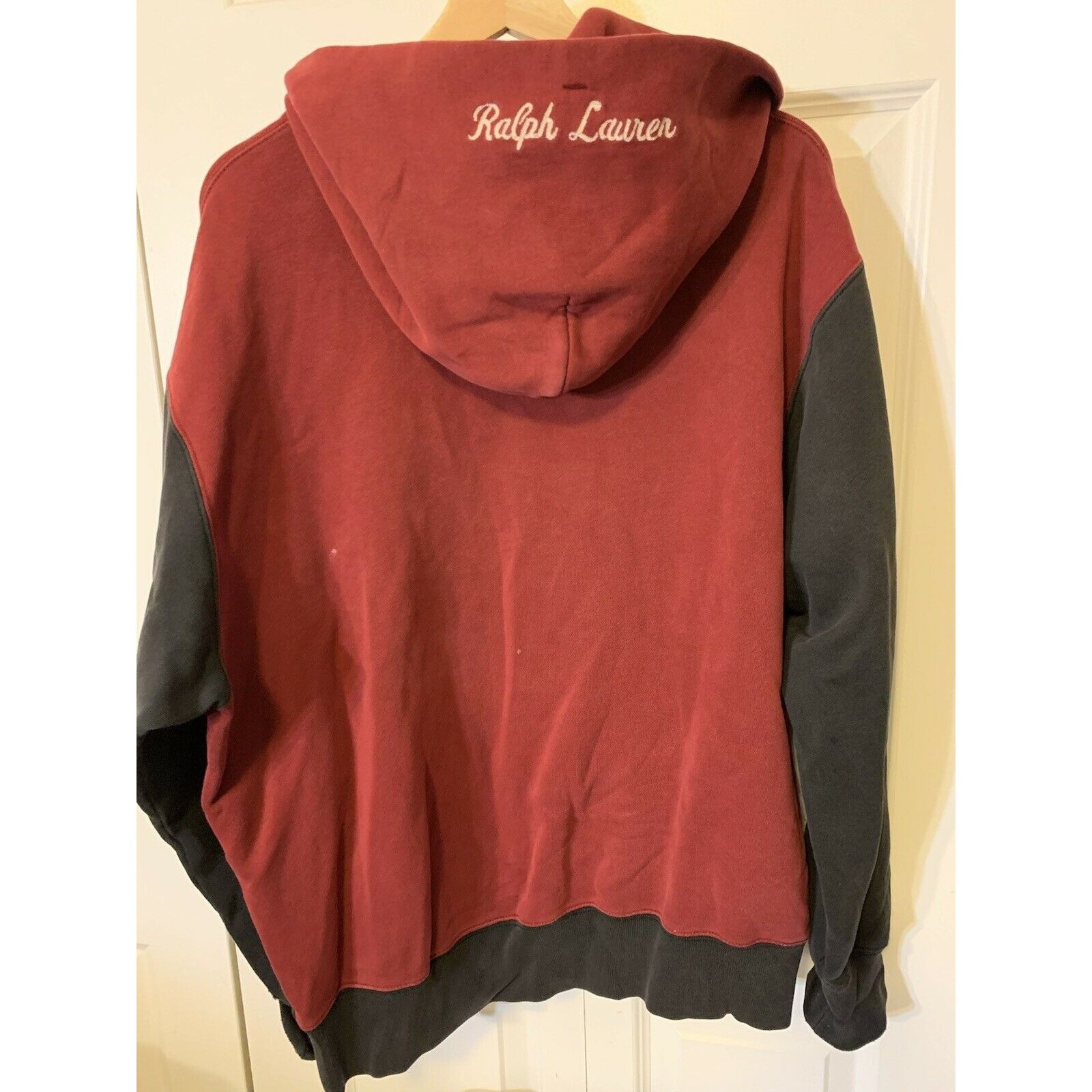 Ralph Lauren Vintage Polo Jeans Co Hoodie Ralph Lauren applique Sz L pock Size US L / EU 52-54 / 3 - 8 Thumbnail