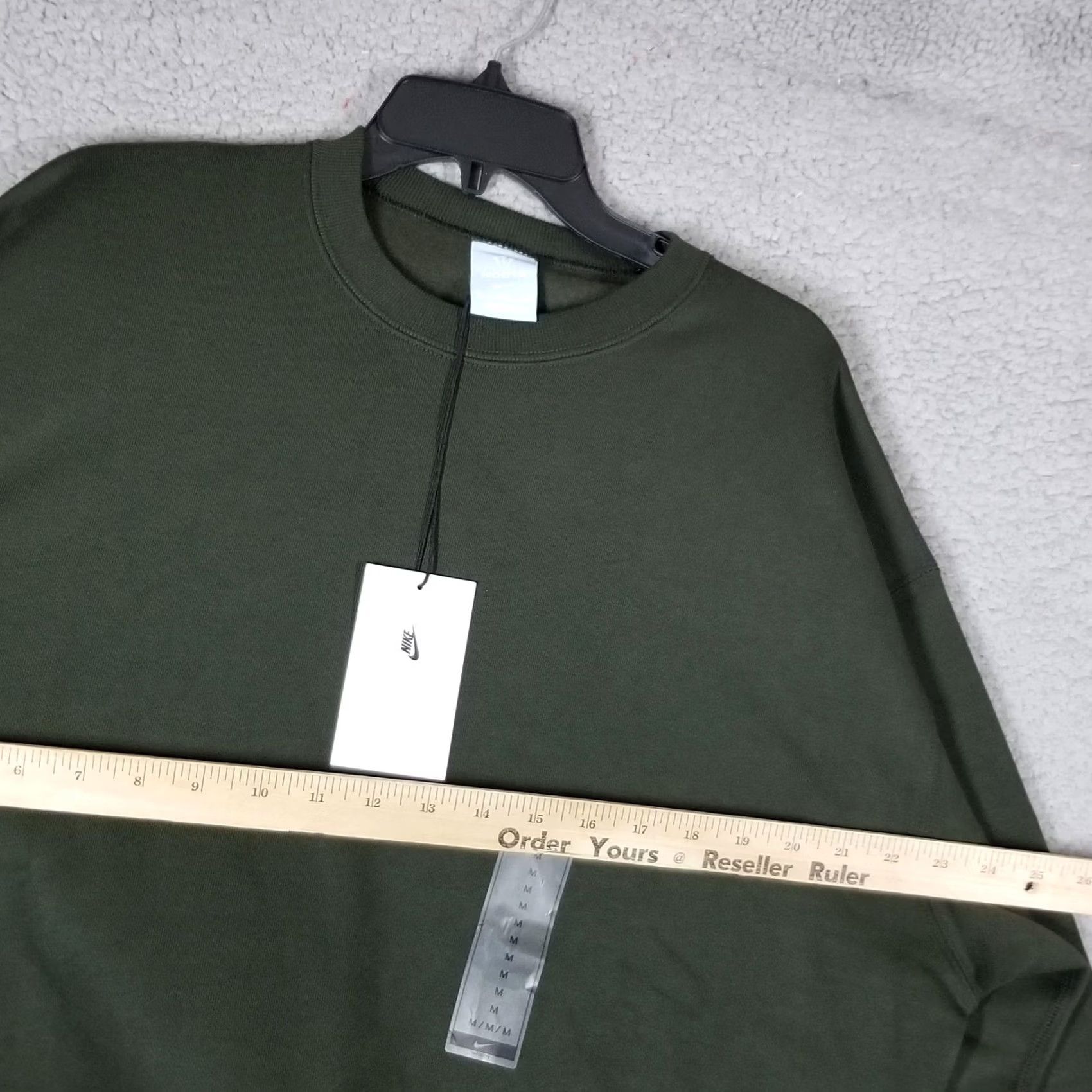Nike NOCTA Sweatshirt Mens M Crewneck Pullover Green Nike Drake FQ3553-355 Size US M / EU 48-50 / 2 - 7 Thumbnail