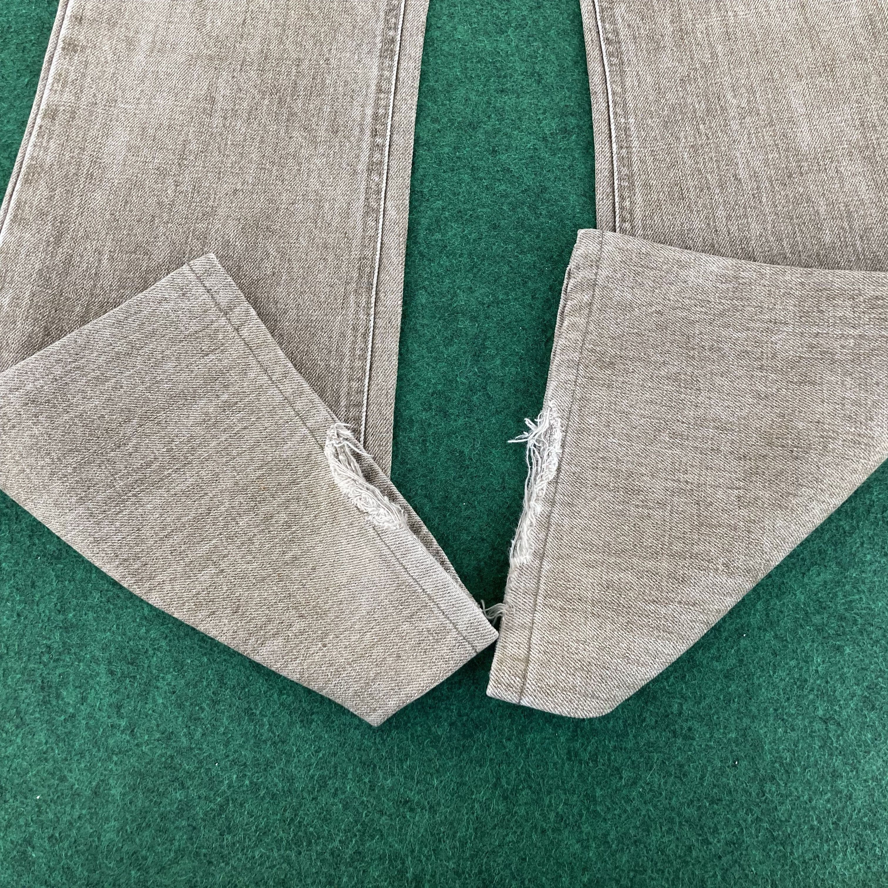 Japanese Brand × Vintage Vtg Bobson Denim Bootcut 28 Flared Faded Jeans Size US 28 / EU 44 - 7 Thumbnail