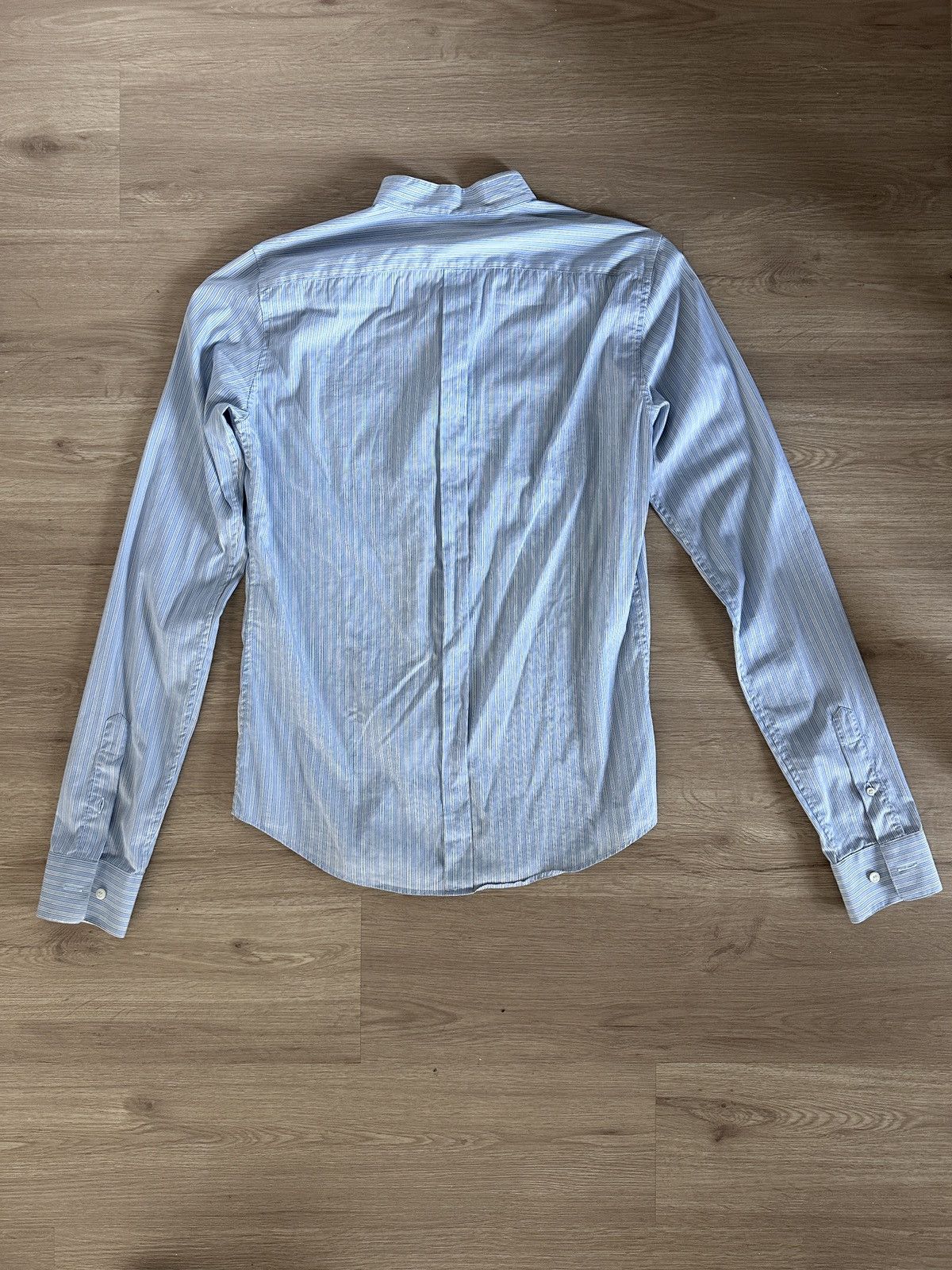 Balenciaga Vintage Balenciaga Wingtip Collar Shirt Size US M / EU 48-50 / 2 - 7 Thumbnail