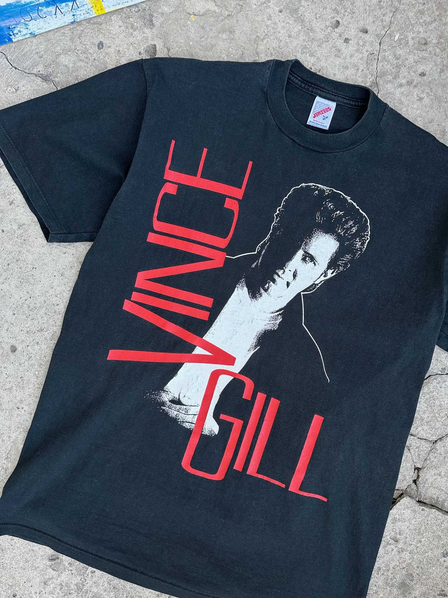 Band Tees Vintage 1992 Vince Gill Tour T-Shirt Size US L / EU 52-54 / 3 - 3 Thumbnail