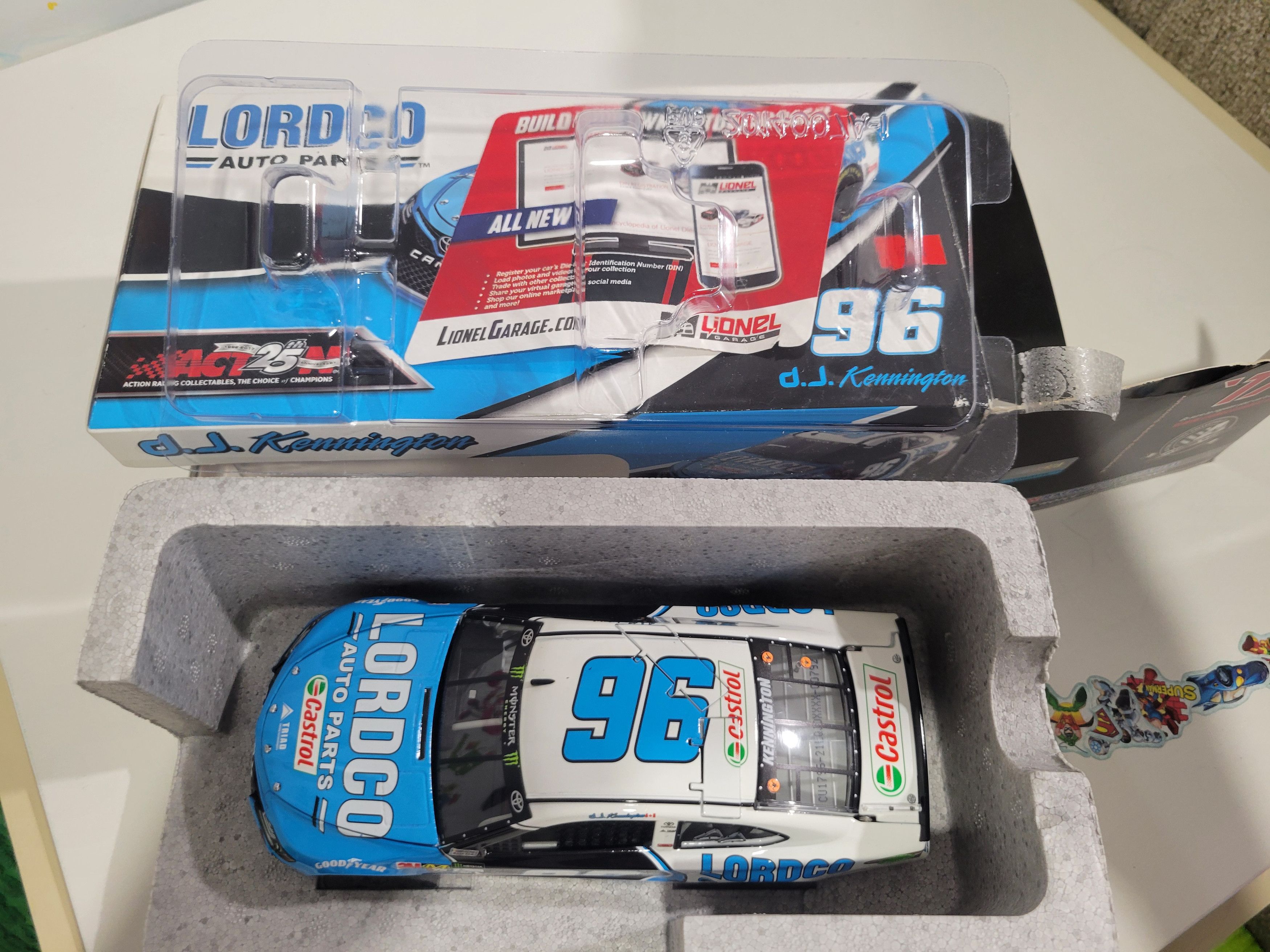 Other DJ Kennington#96 2017 Nascar Stock Car 1:24 Diecast RARE Size ONE SIZE - 8 Thumbnail