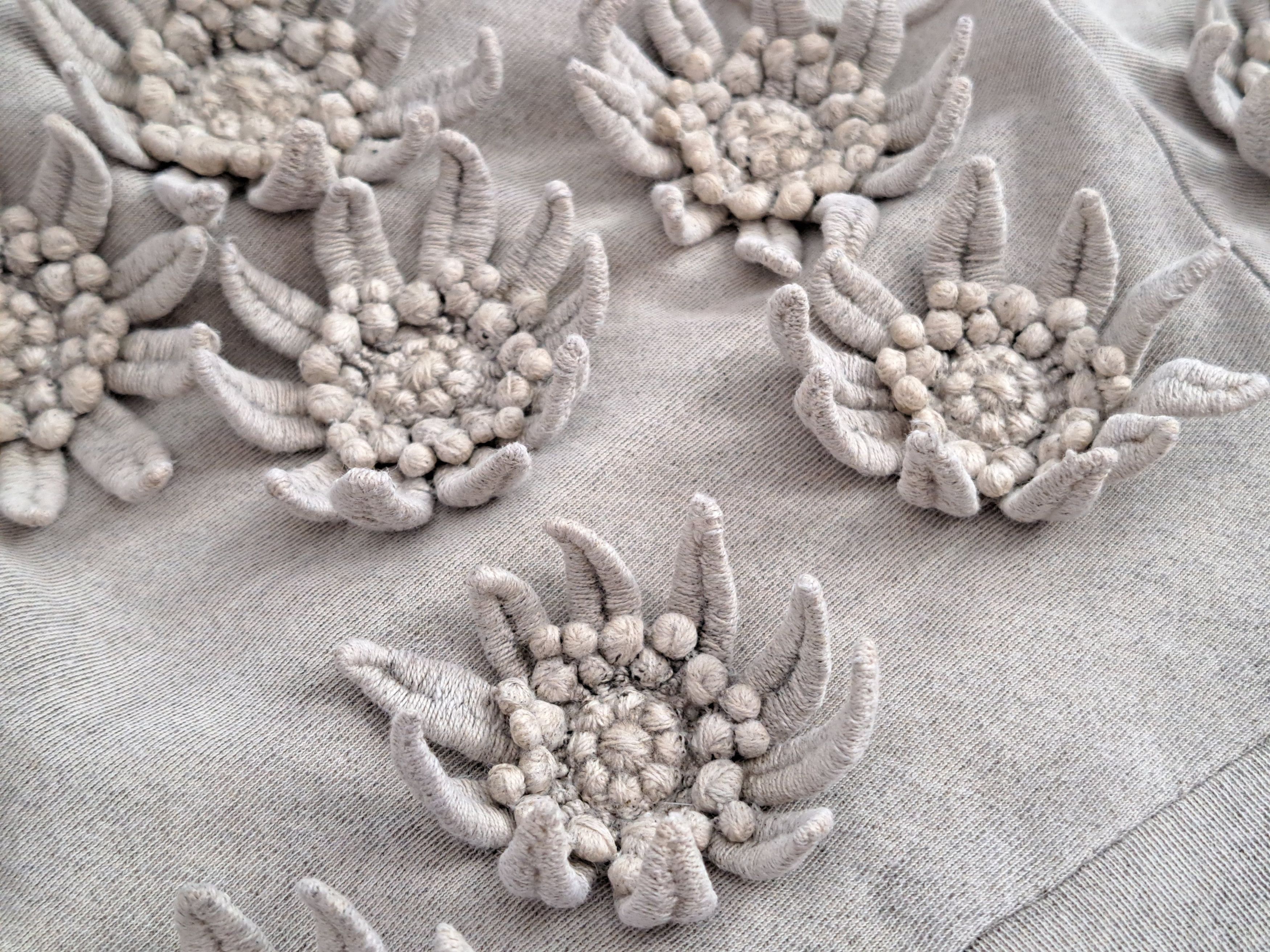 Rundholz RUNDHOLZ Dip flower embellished long sleeve top. Size XS Size XS / US 0-2 / IT 36-38 - 9 Thumbnail