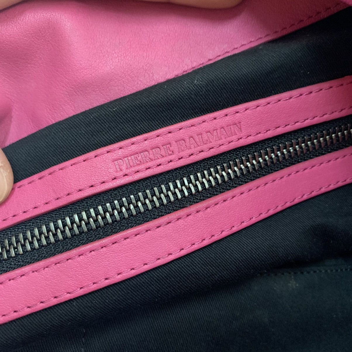 Balmain Pierre Balmain Pink Shoulder Bag Size ONE SIZE - 12 Thumbnail