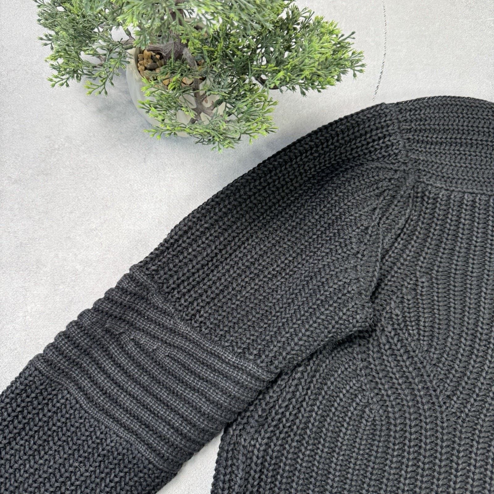 Allsaints Vintage Allsaints Knit Cotton Moat Bomber Jacket Size M Size US M / EU 48-50 / 2 - 3 Thumbnail