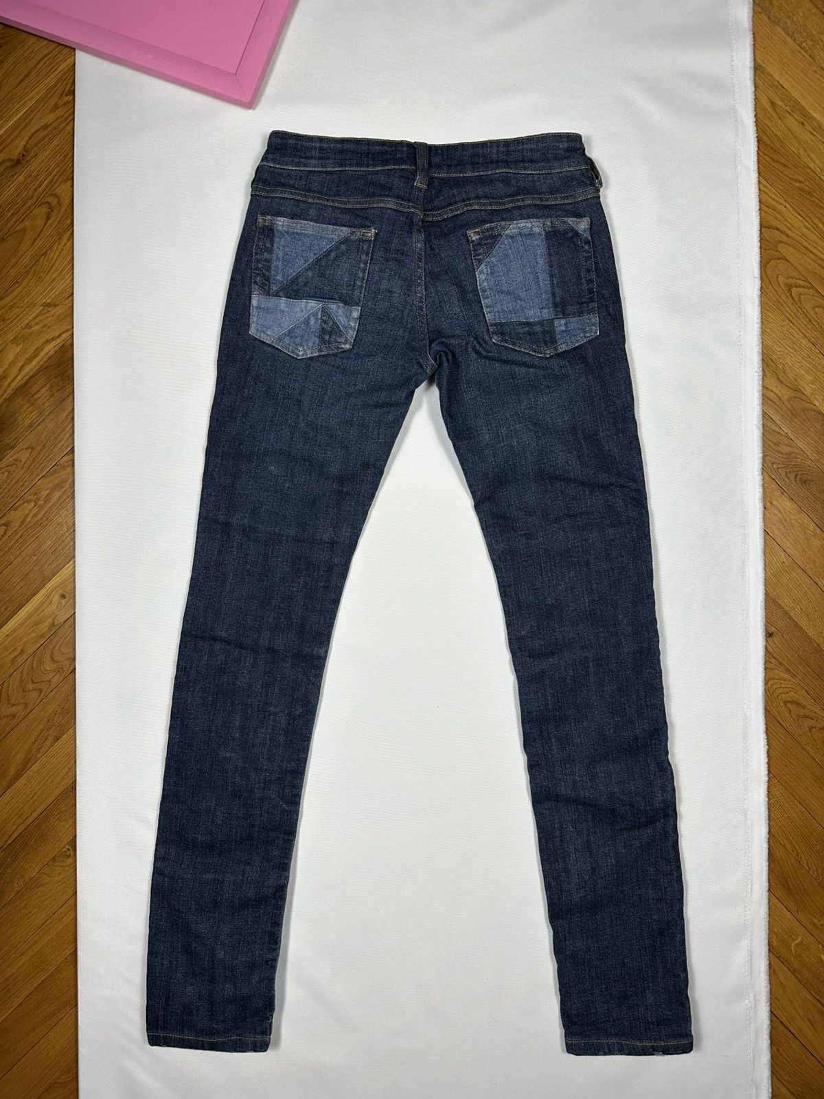 Isabel Marant Etoile Isabel Marant Etoile Patchwork Straight Dillon Jeans Pants Size 27" / US 4 / IT 40 - 12 Thumbnail
