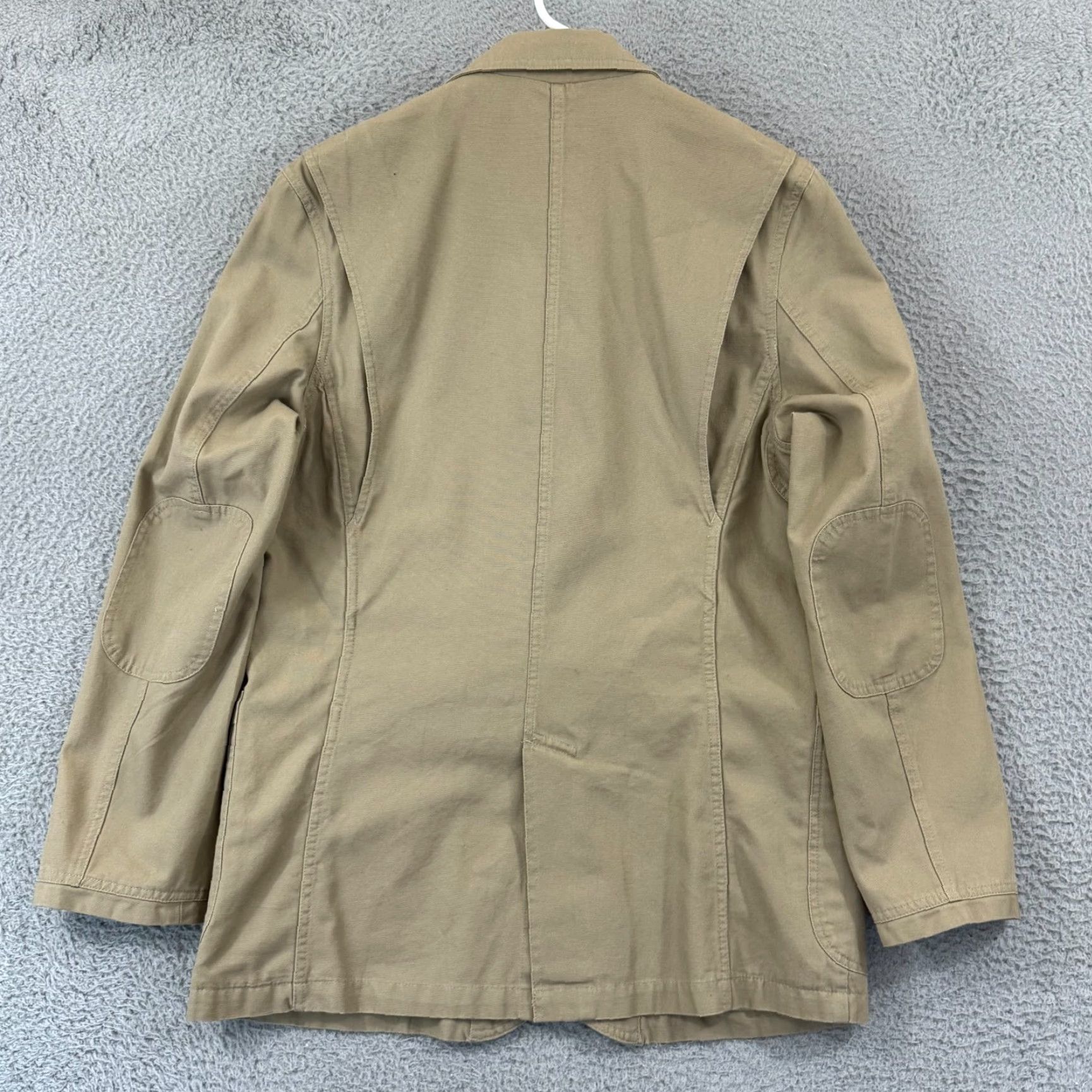 Vintage Duluth Trading Blazer Mens Medium Beige Long Sleeve Jacket Overcoat Casual Workwear Winter Everyday Size US M / EU 48-50 / 2 - 2 Thumbnail
