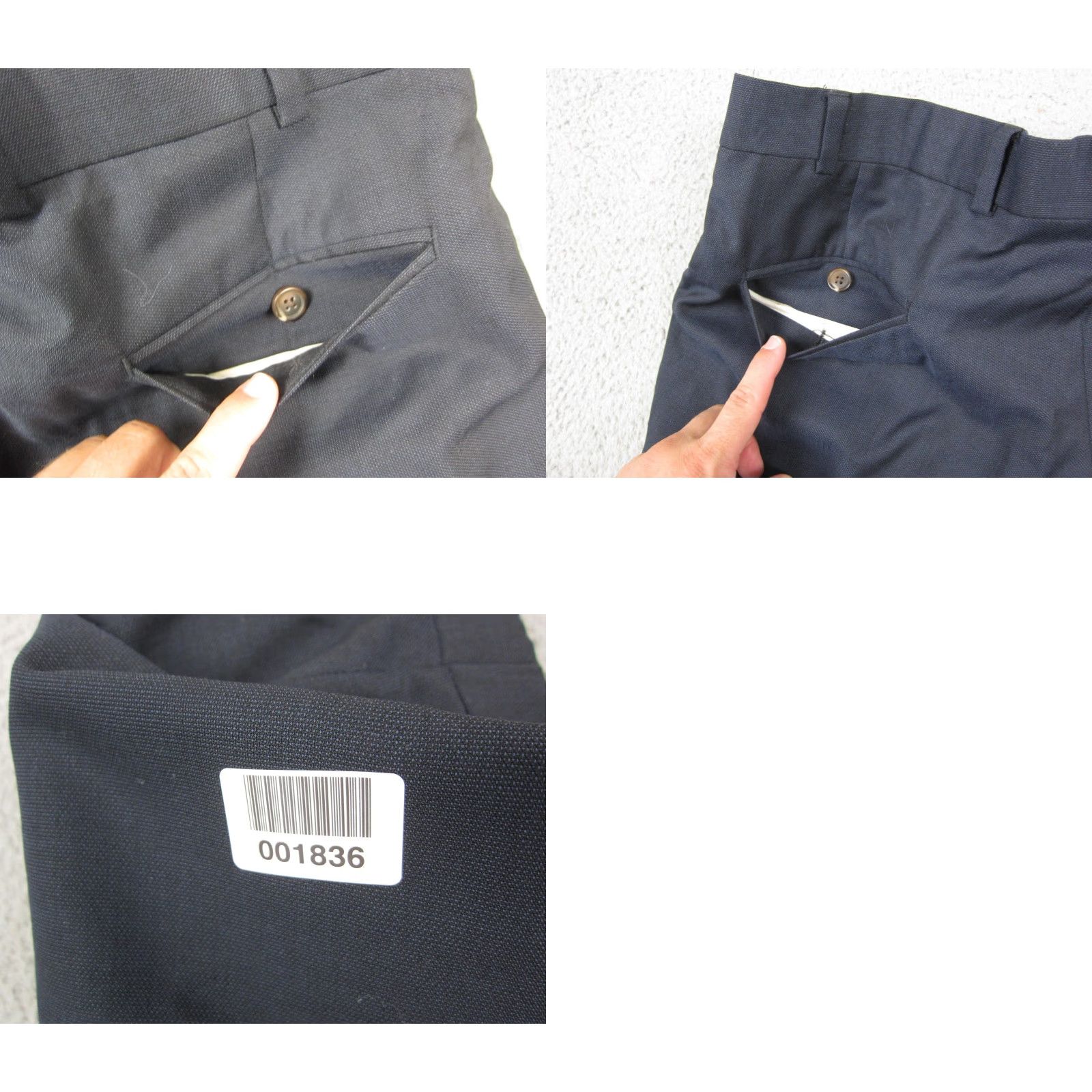 Brooks Brothers Brooks Brothers Pants Mens Regular 36x30 Blue Wool Dress Pants 90s Straight Front Slacks Dressy Formal Summer Fall Winter Spring Men Size US 36 / EU 52 - 10 Thumbnail