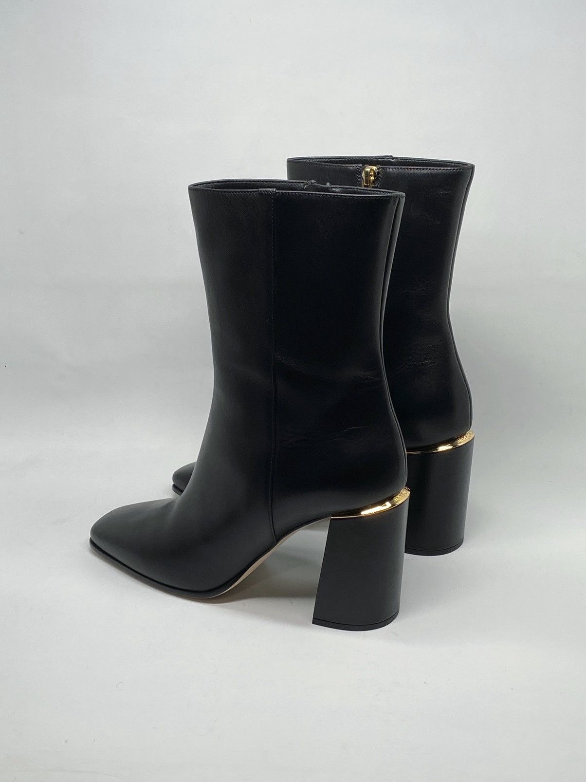 Jimmy Choo Jimmy Choo Loren 85MM Leather Ankle Boots size 40 Size US 10 / IT 40 - 9 Thumbnail