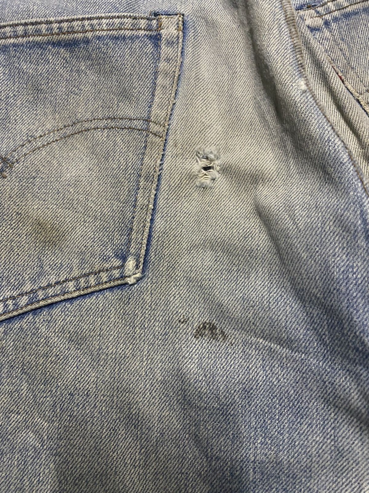 Levi's W32 Vintage Levis 501 60s Selvedge Rindem No6 ButtonFly Jean Size US 32 / EU 48 - 15 Thumbnail